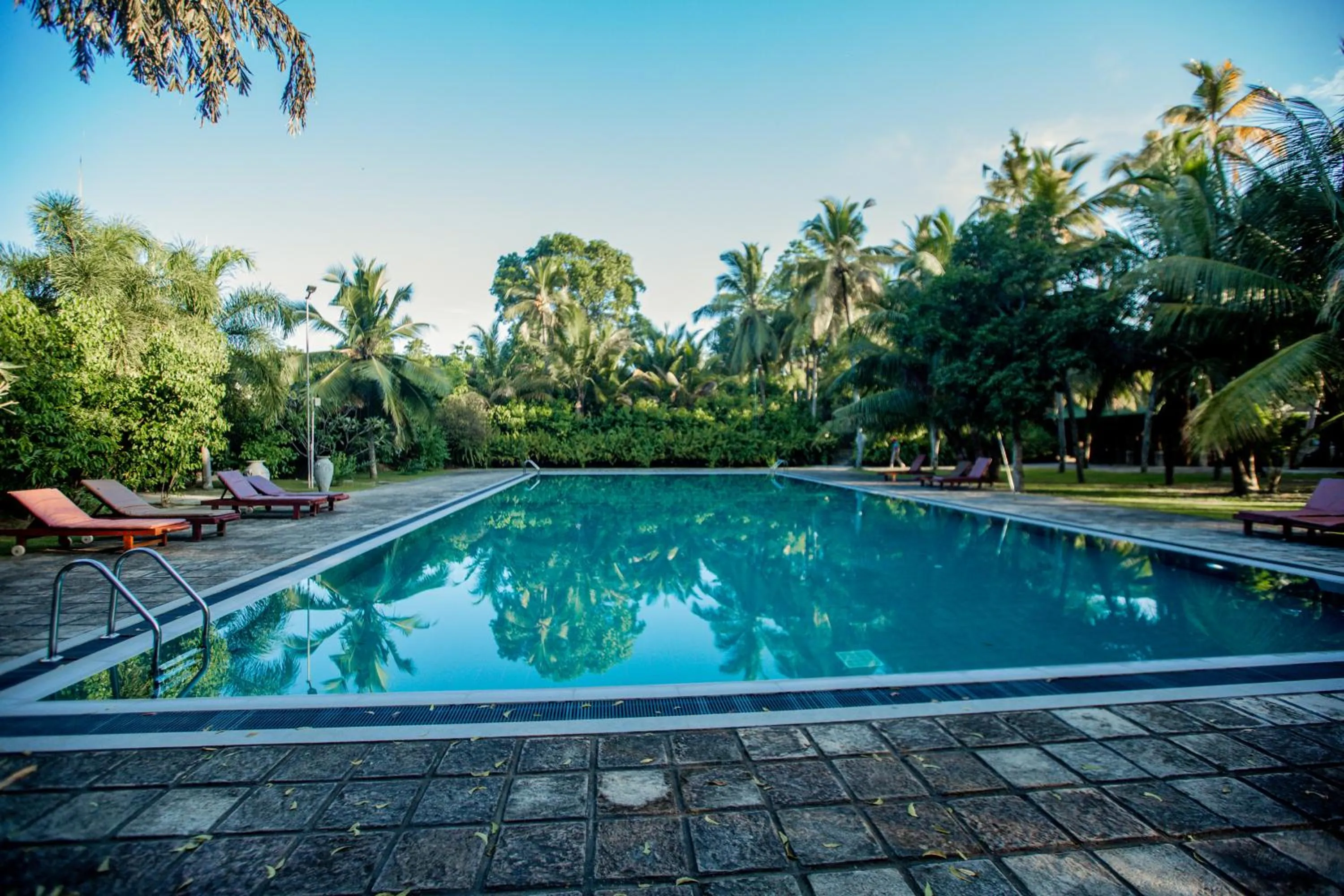 Swimming pool in The Coastal Village Cabanas