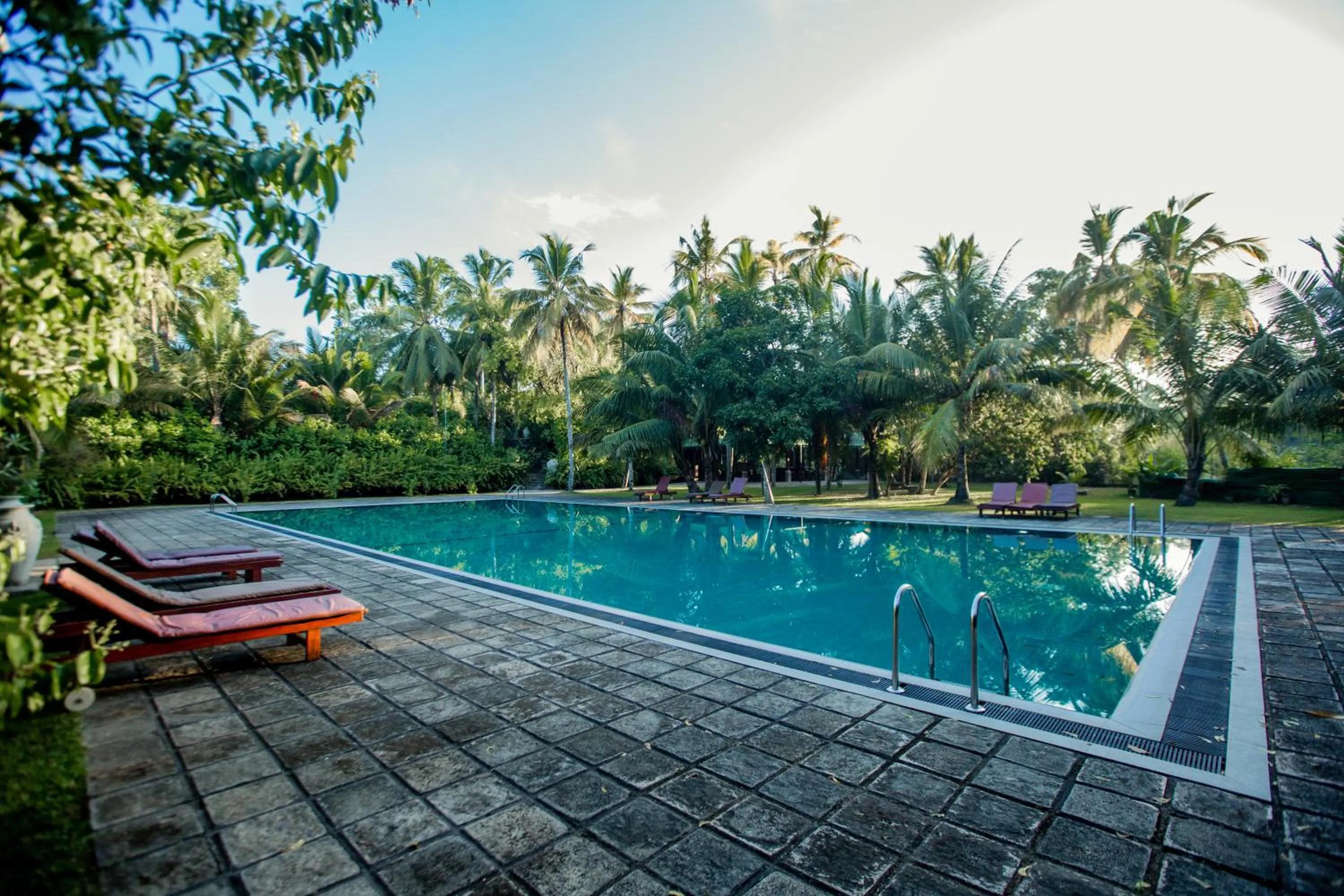 Swimming pool in The Coastal Village Cabanas