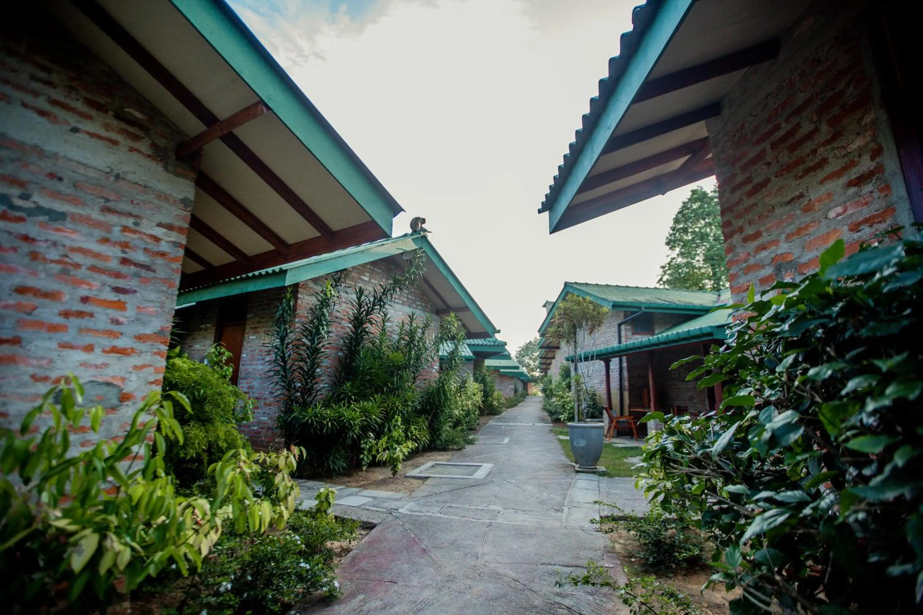 Garden view in The Coastal Village Cabanas
