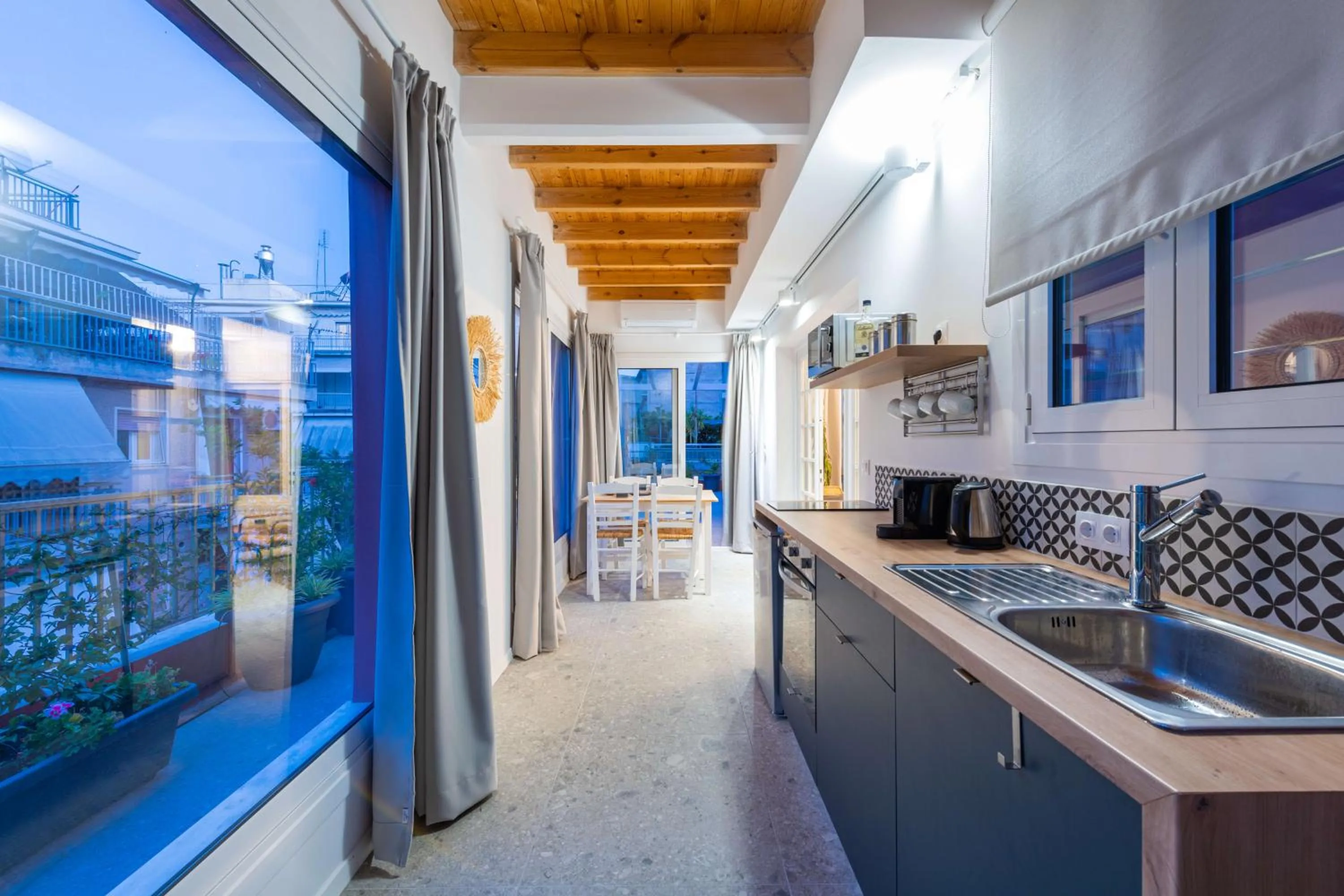 Kitchen or kitchenette in Modita Boutique Apartments