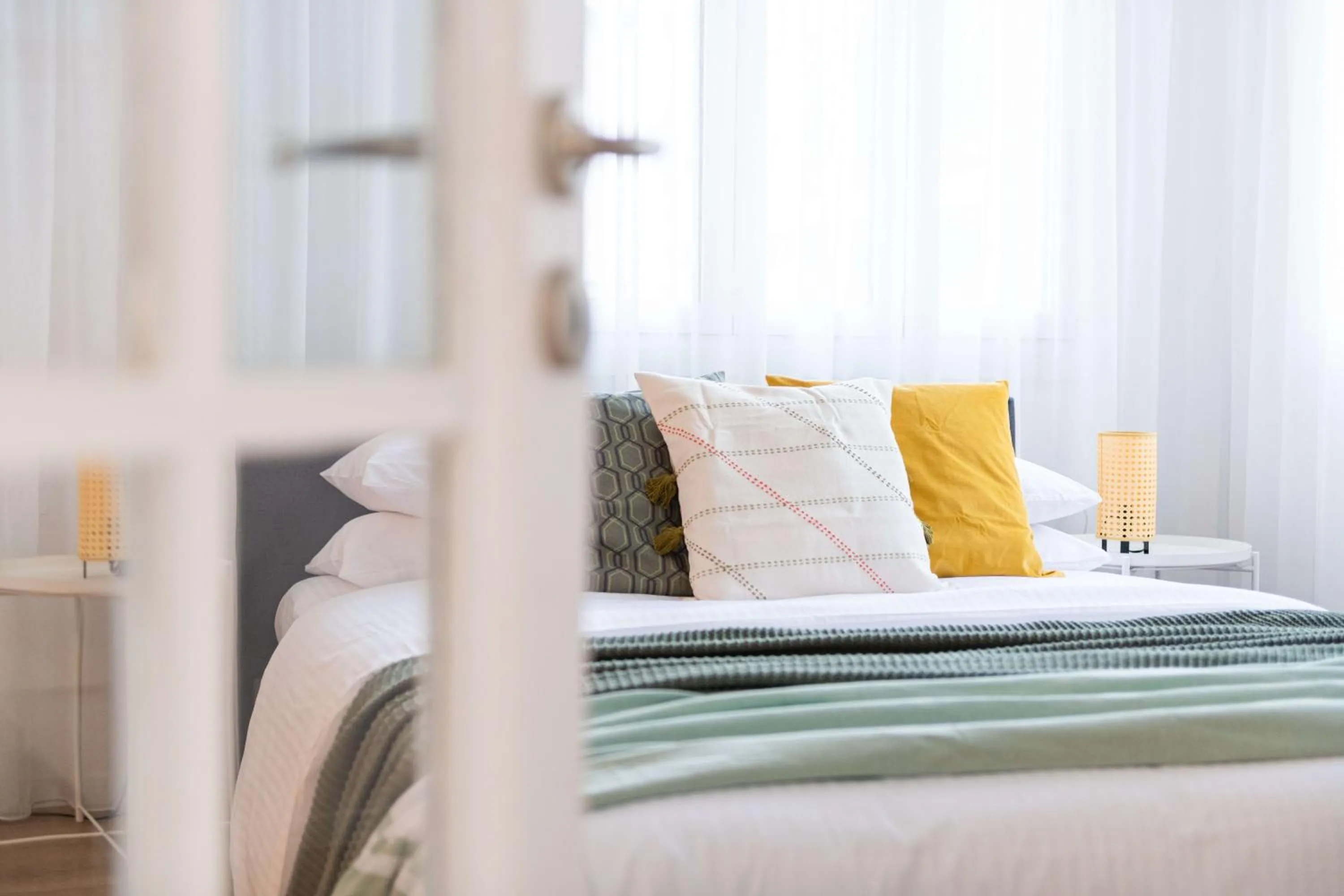 Bed in Modita Boutique Apartments