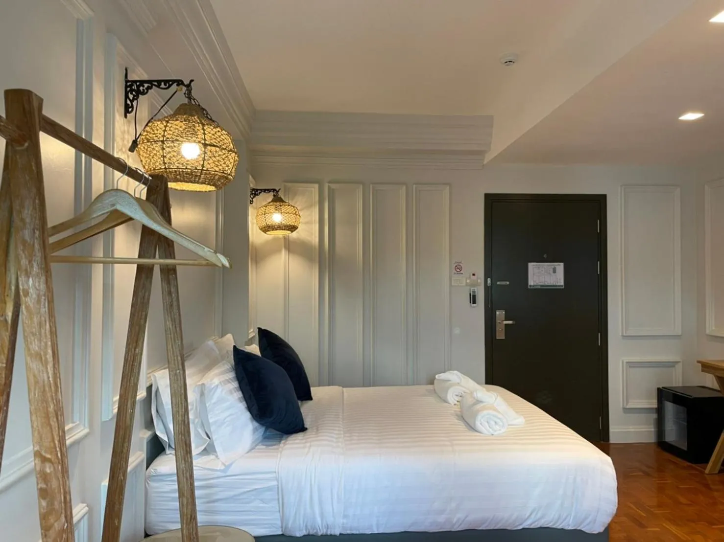 Bedroom in Wiang Ville Boutique Hotel