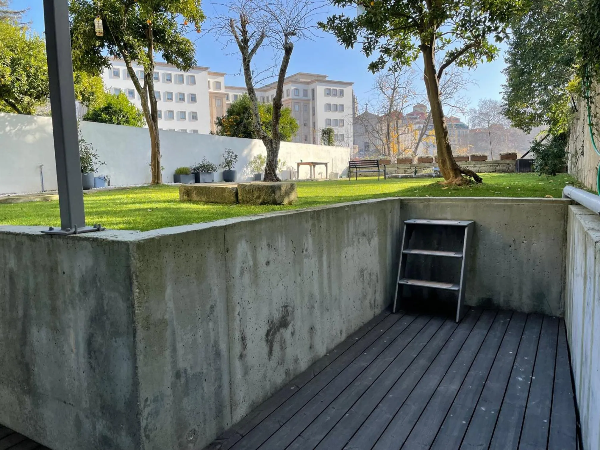 Garden view in LovePorto2 Balcony/Garden@Hist.C
