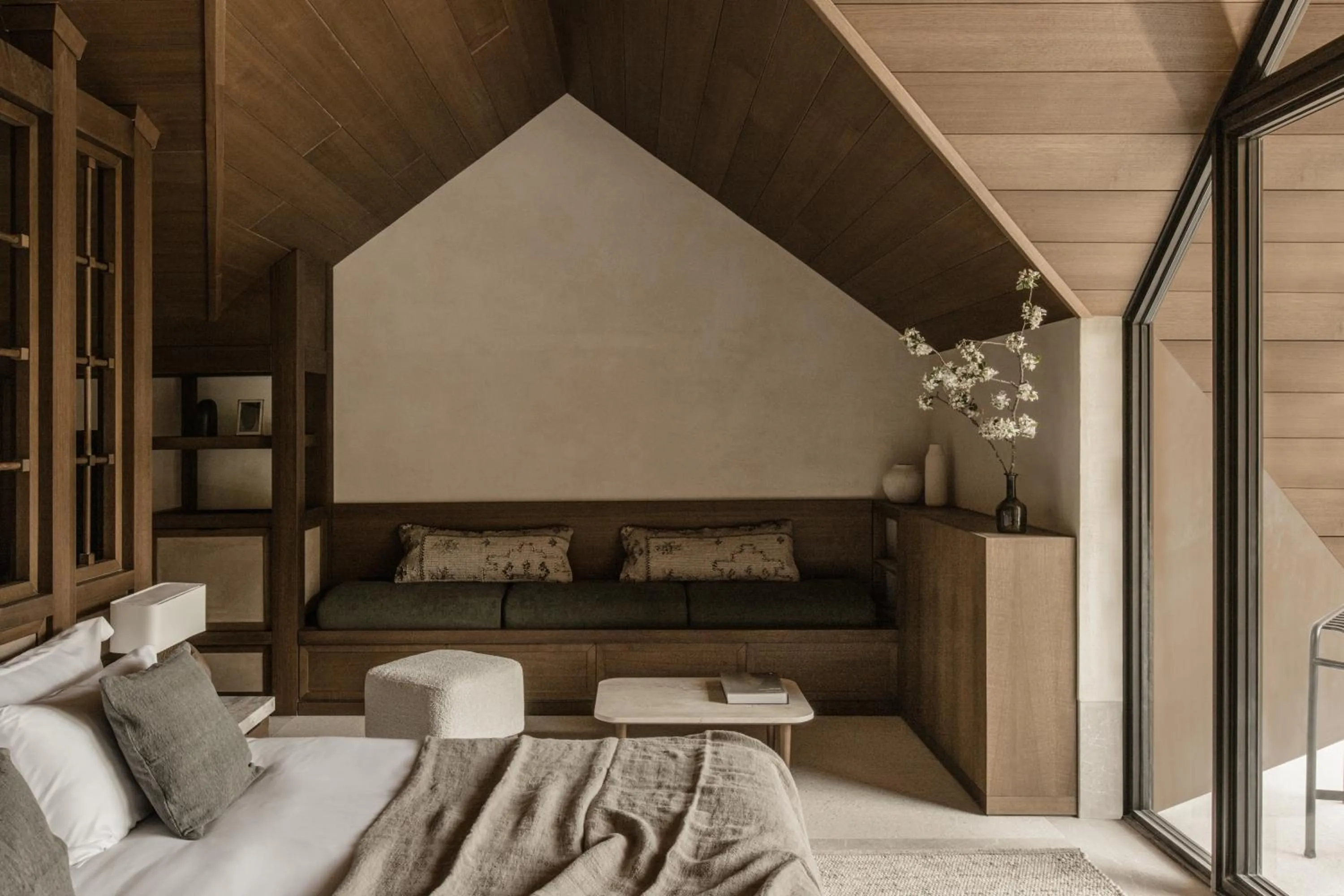 Bed in MANNA, a Member of Design Hotels