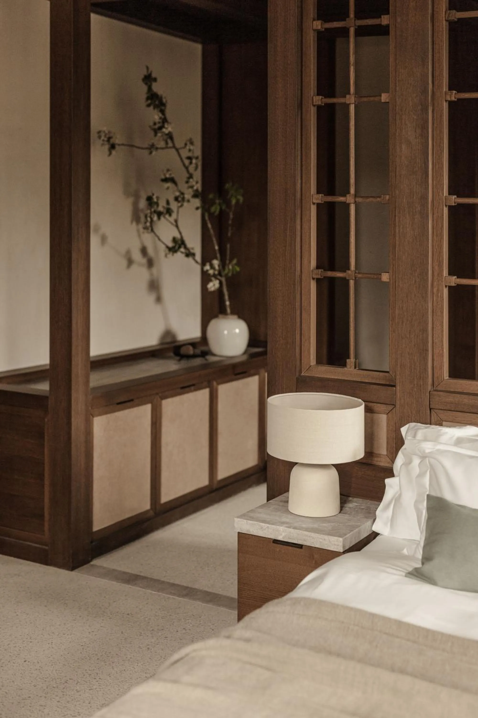 Bed in MANNA, a Member of Design Hotels