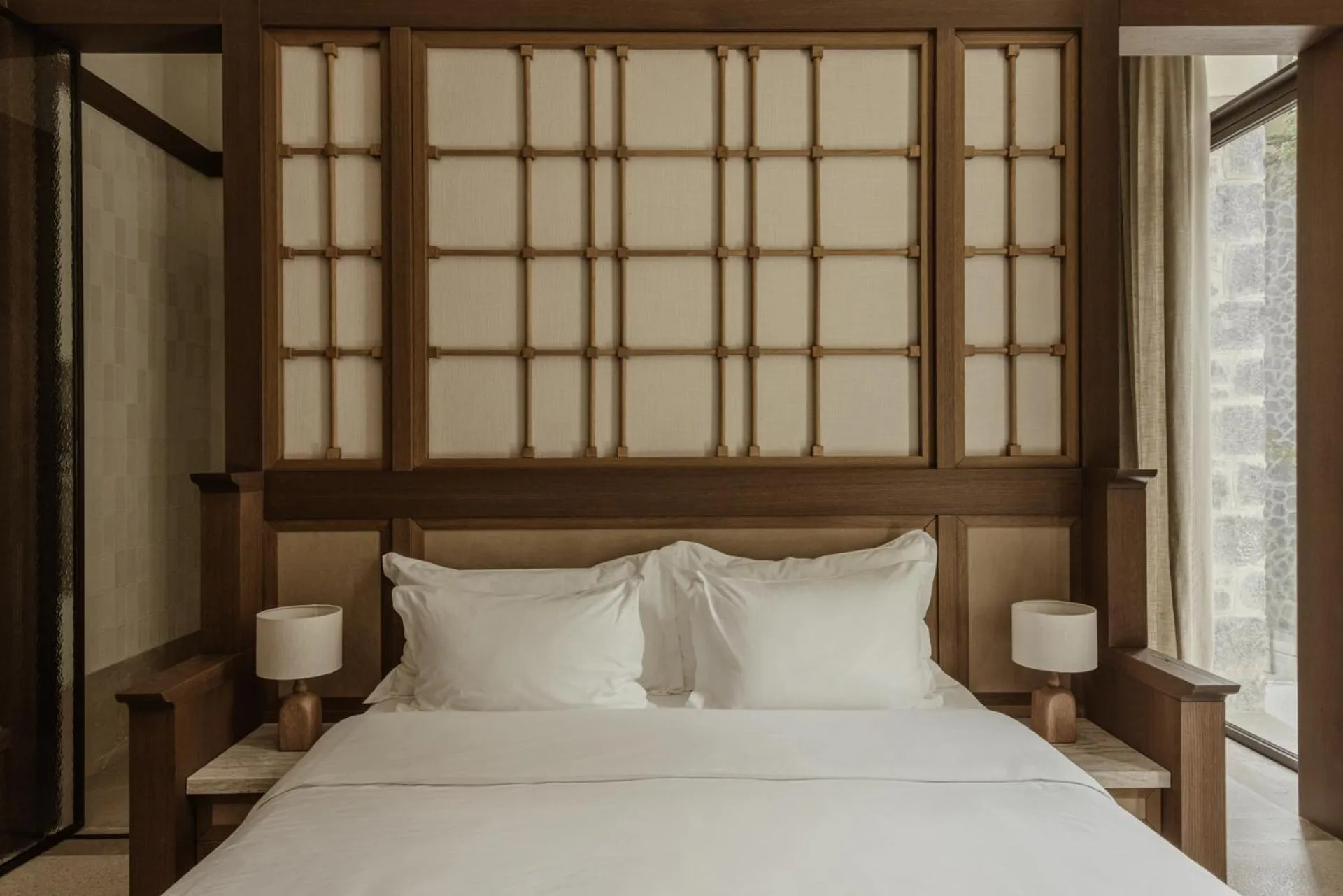 Bed in MANNA, a Member of Design Hotels