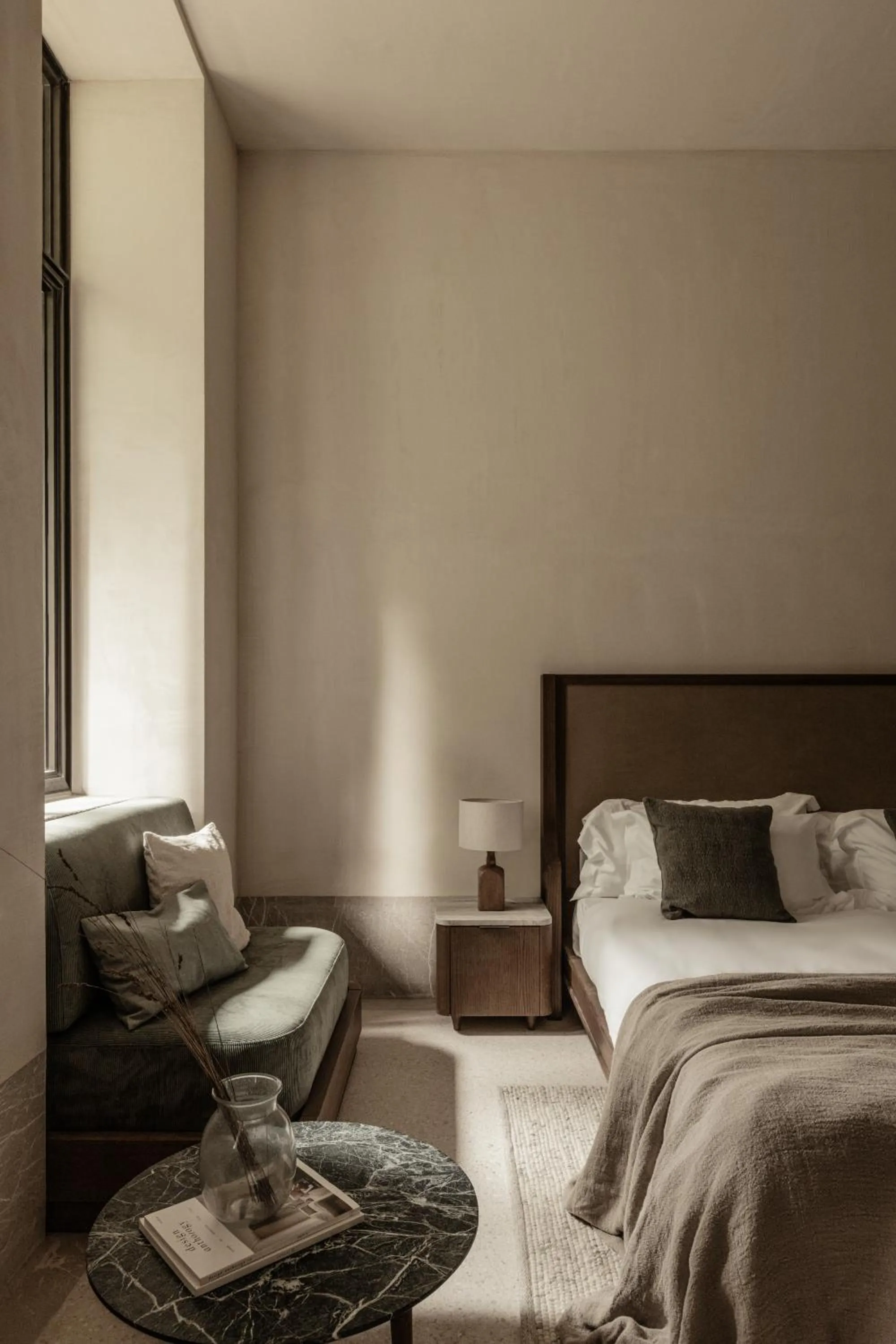Bed in MANNA, a Member of Design Hotels