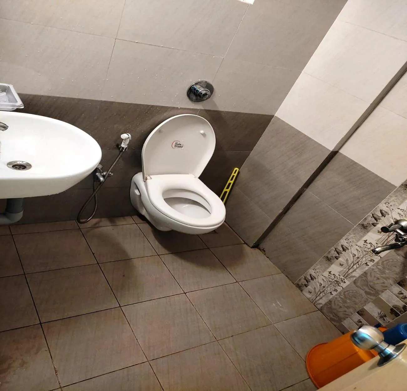 Bathroom in Hotel Radha