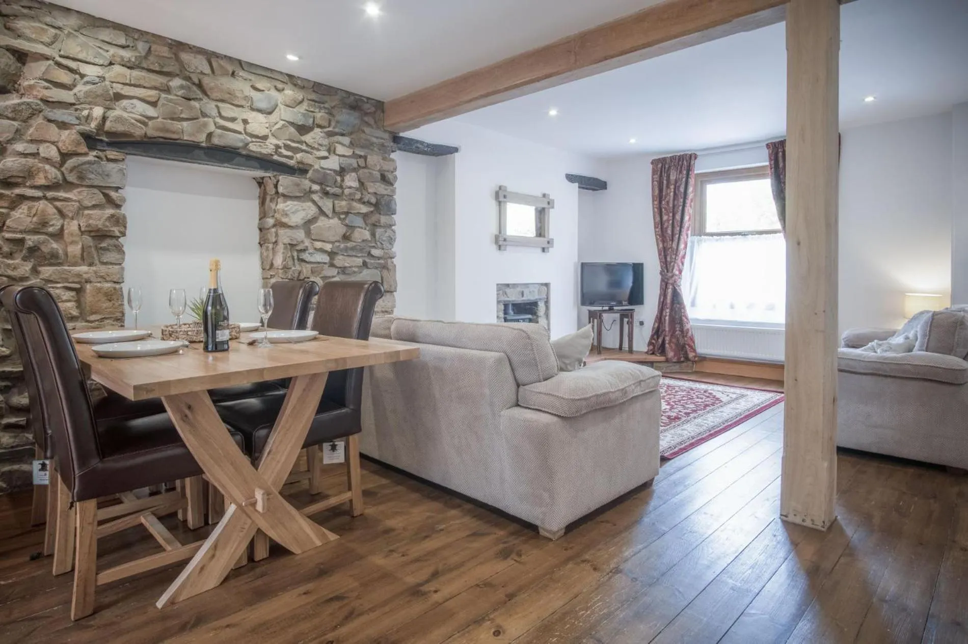 Floor plan in Church Terrace - 3 Bedroom Cottage - Saundersfoot