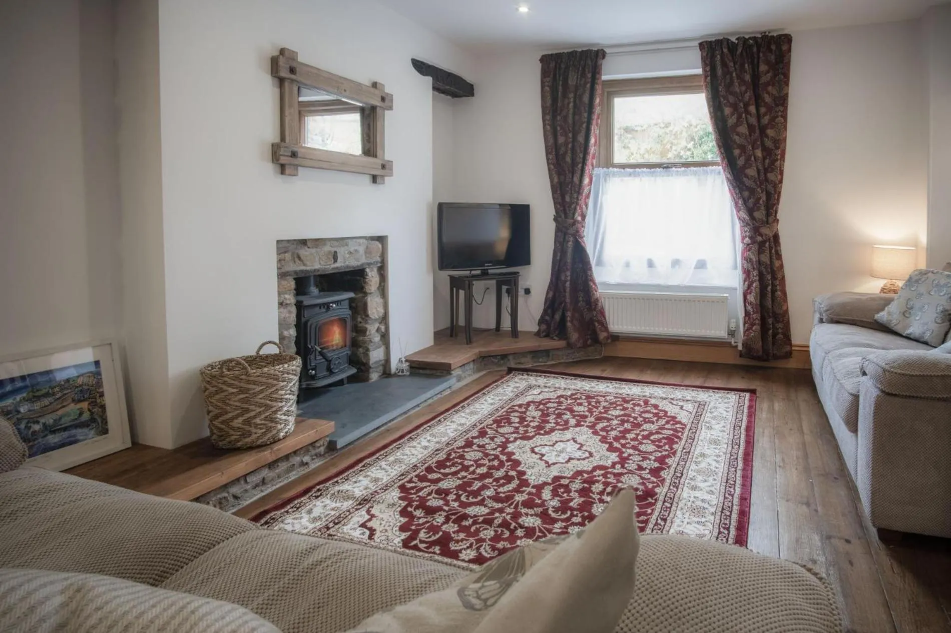 Floor plan in Church Terrace - 3 Bedroom Cottage - Saundersfoot