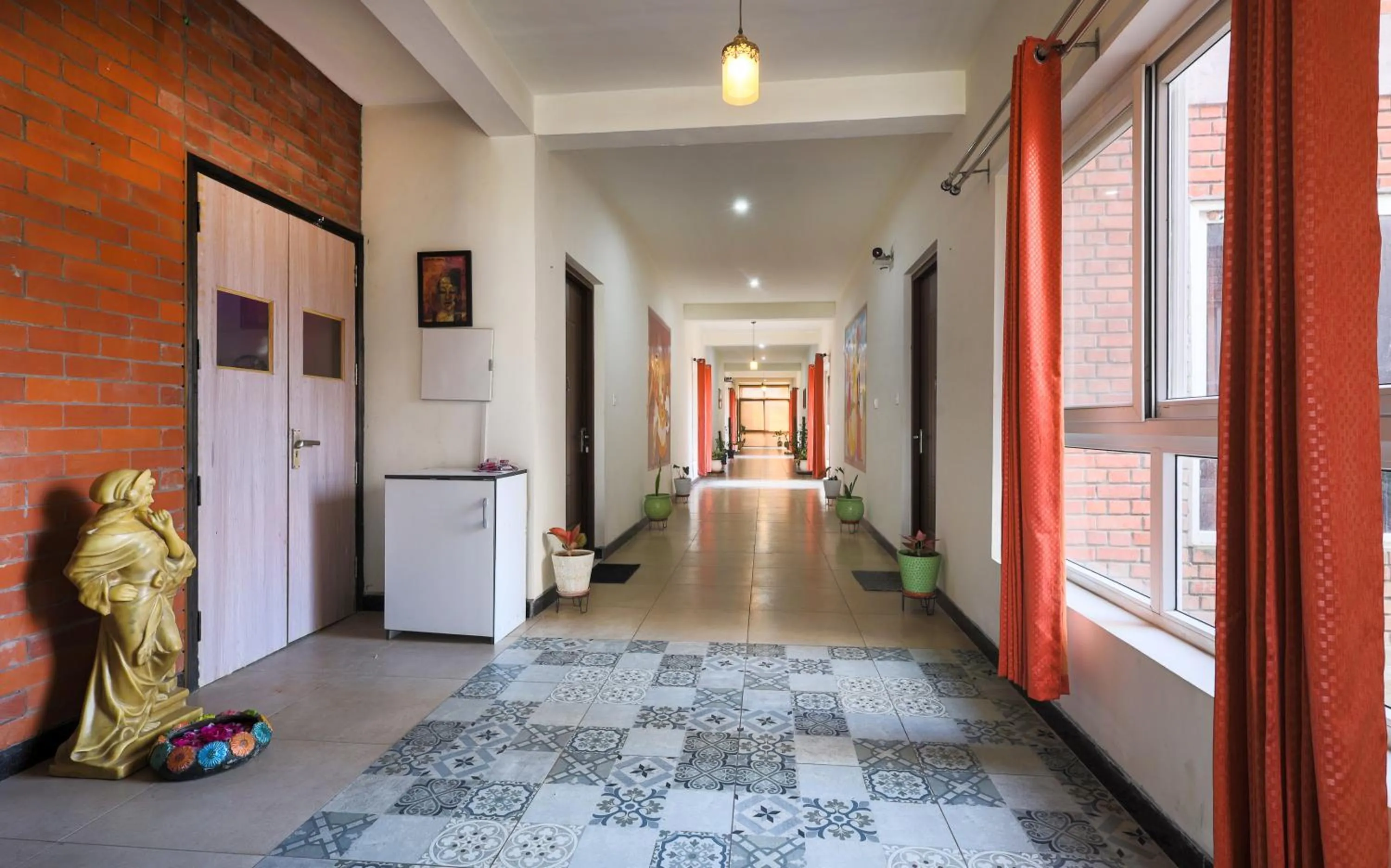Lobby or reception in InnBox Farmstay - Rajpura Punjab