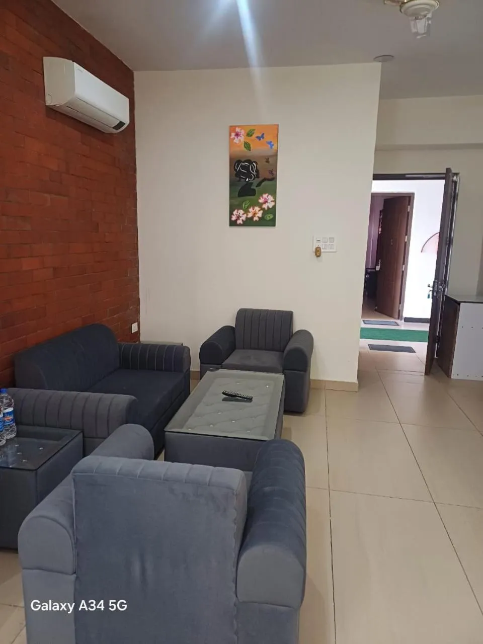 Seating area in InnBox Farmstay - Rajpura Punjab