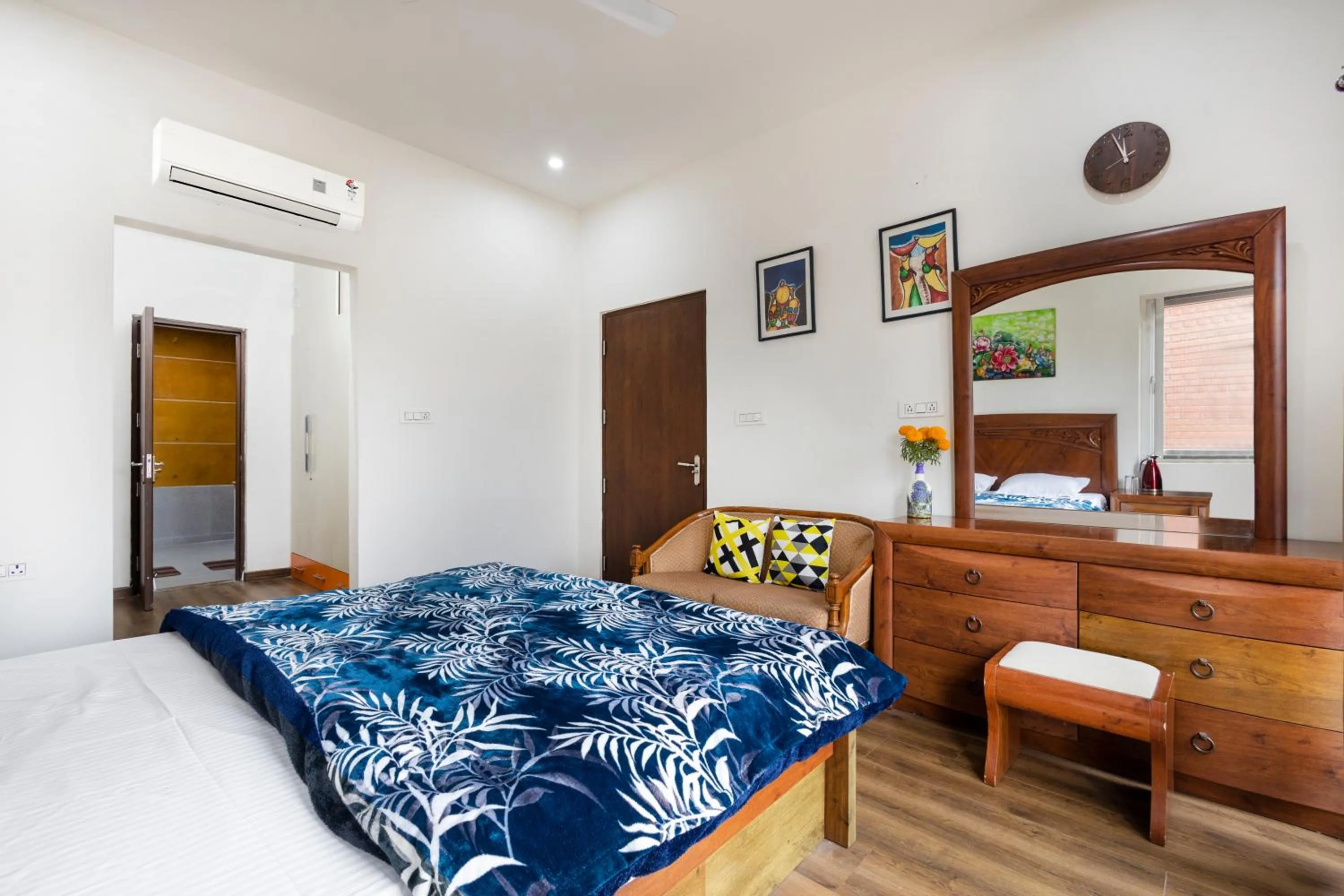 Bed in InnBox Farmstay - Rajpura Punjab