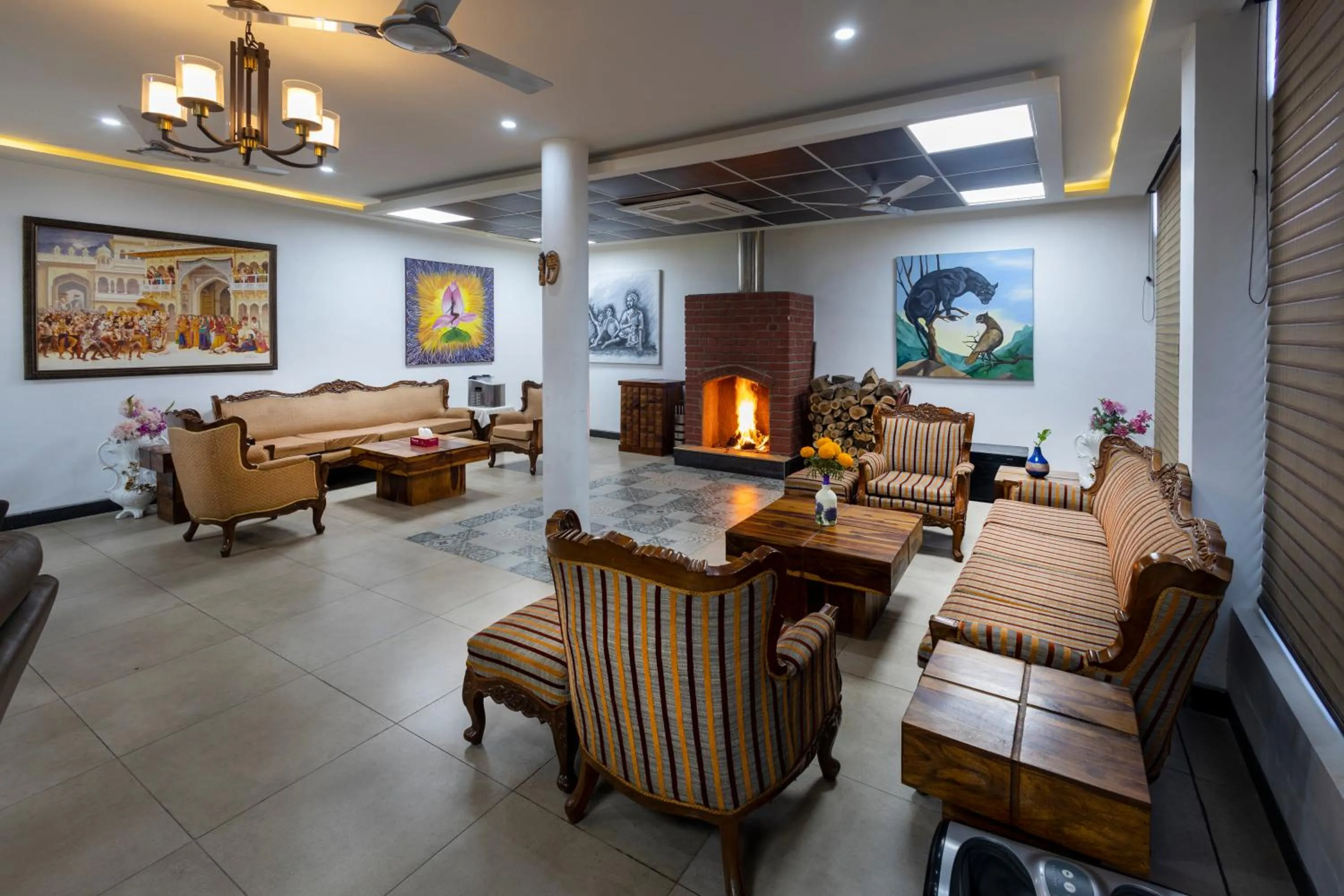 TV and multimedia in InnBox Farmstay - Rajpura Punjab