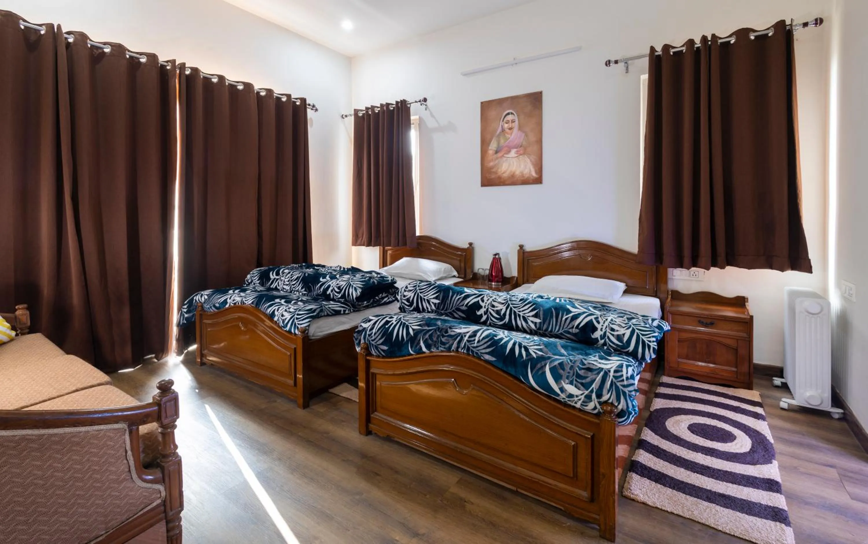 Bed in InnBox Farmstay - Rajpura Punjab