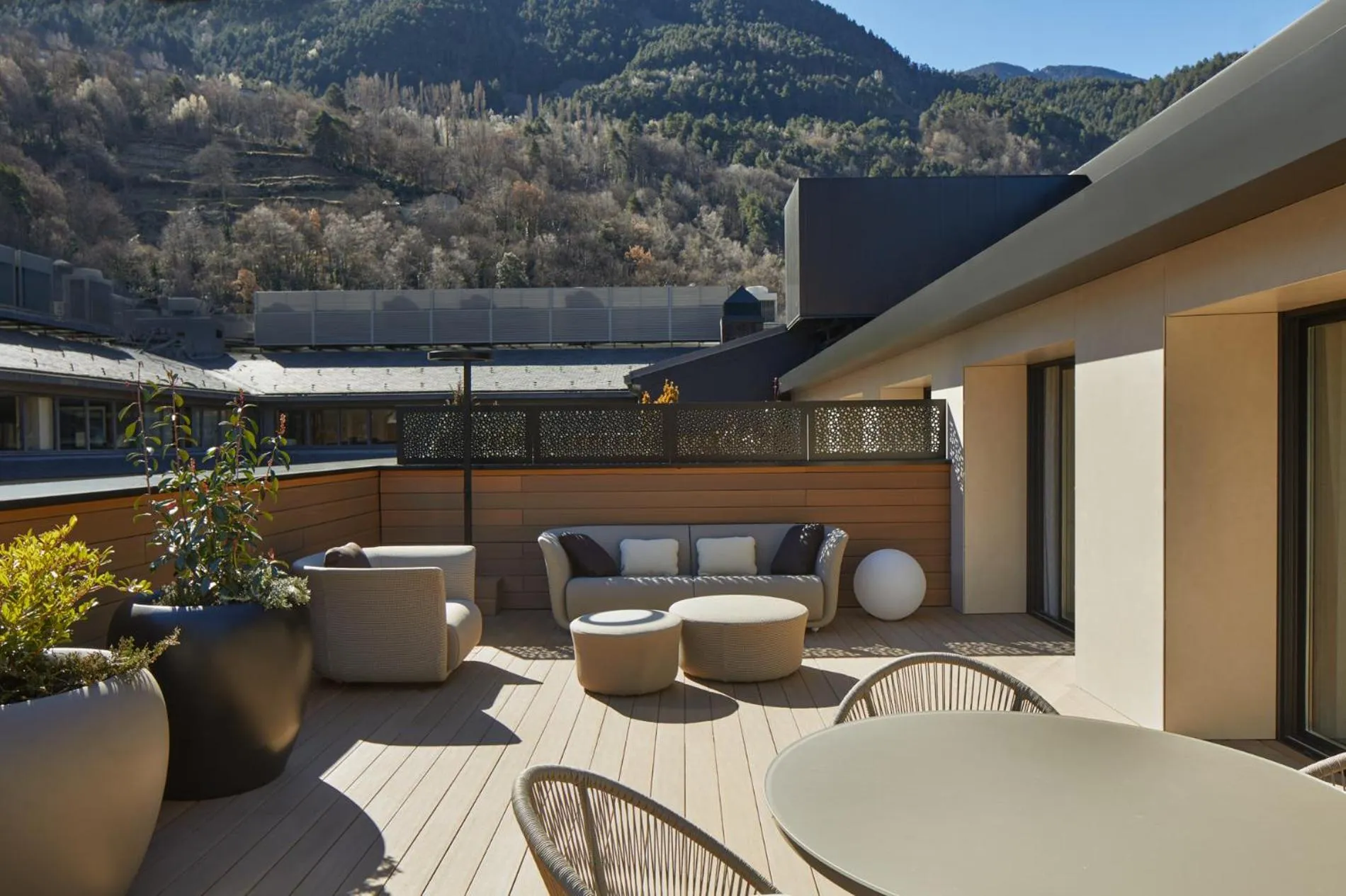 Balcony/Terrace in Hotel MIM Andorra