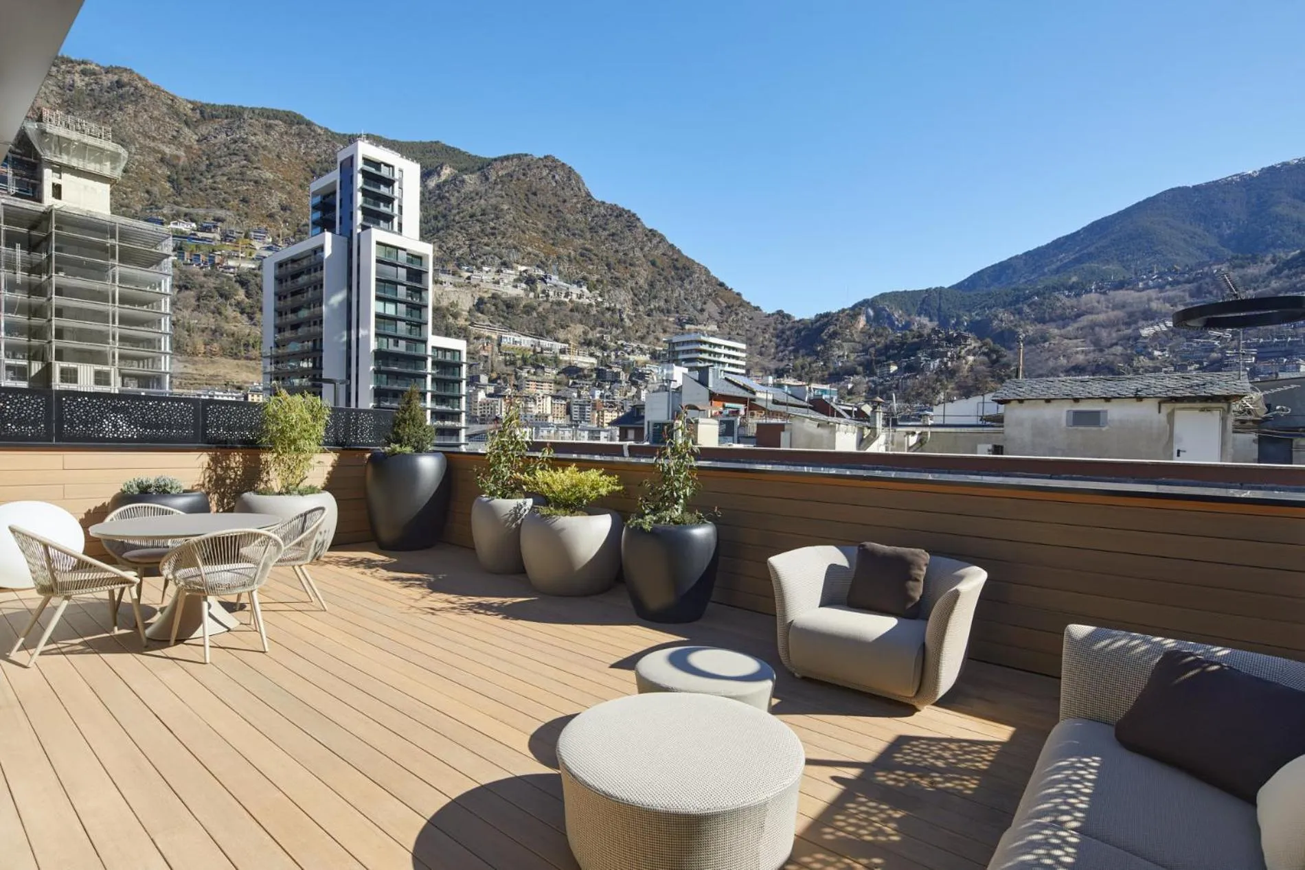 Balcony/Terrace in Hotel MIM Andorra