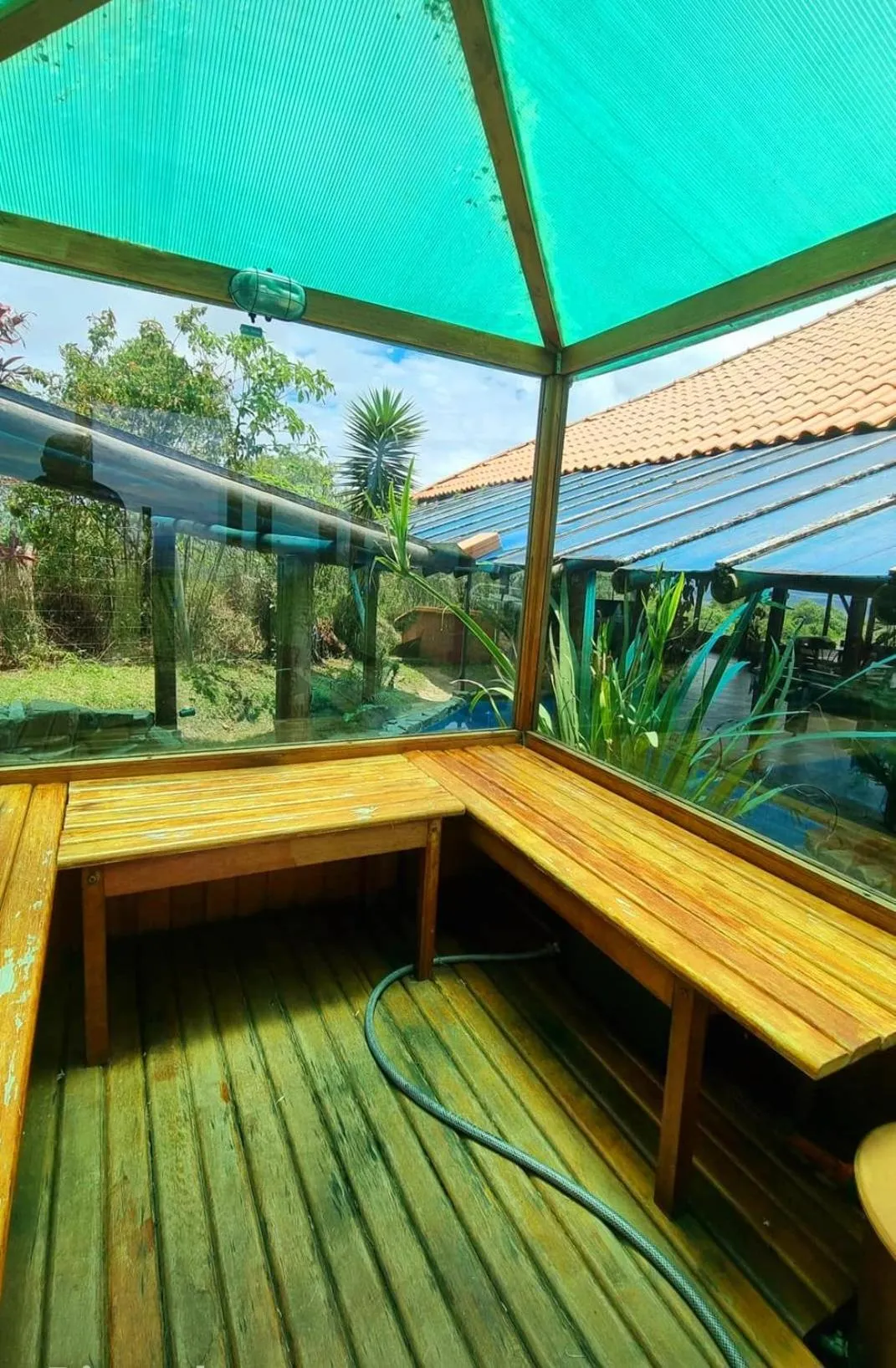 Sauna in Pousada Mirante Serra Verde