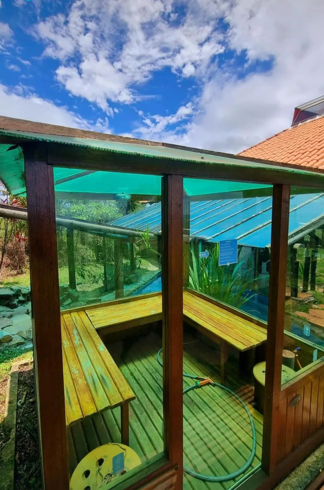 Sauna in Pousada Mirante Serra Verde