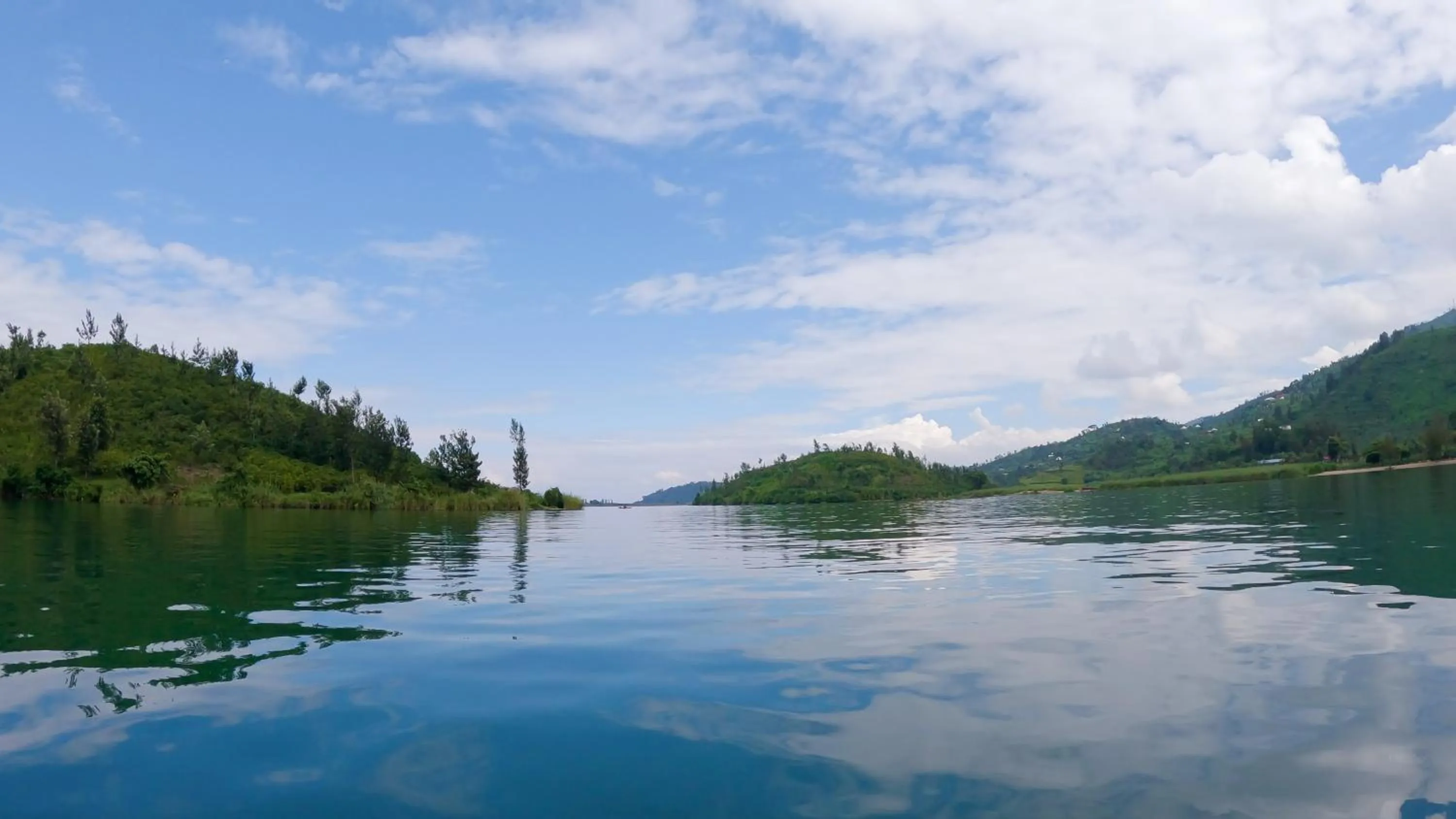 Natural landscape in Umutuzo Lodge Kivu Lake