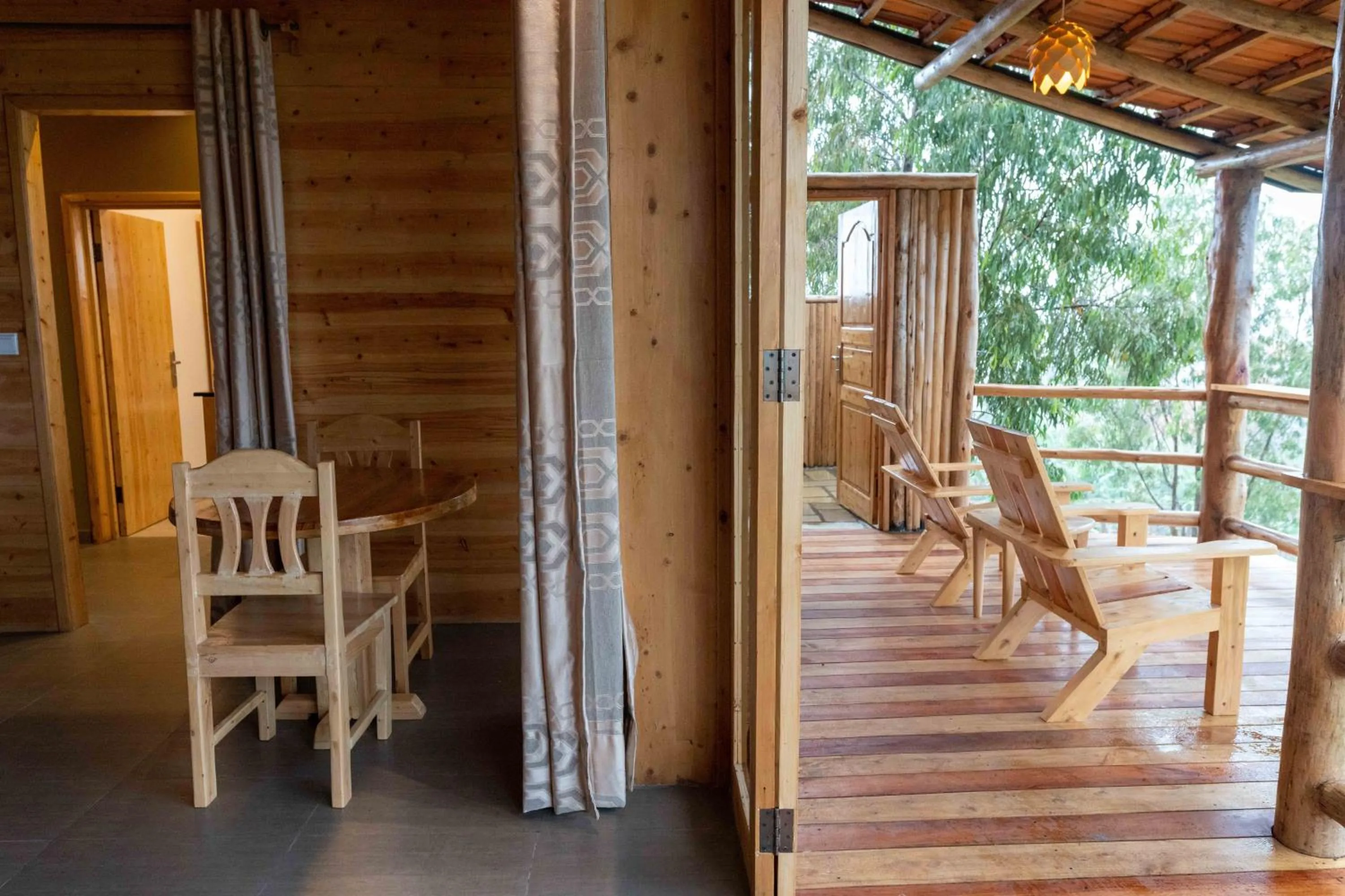 View (from property/room) in Umutuzo Lodge Kivu Lake