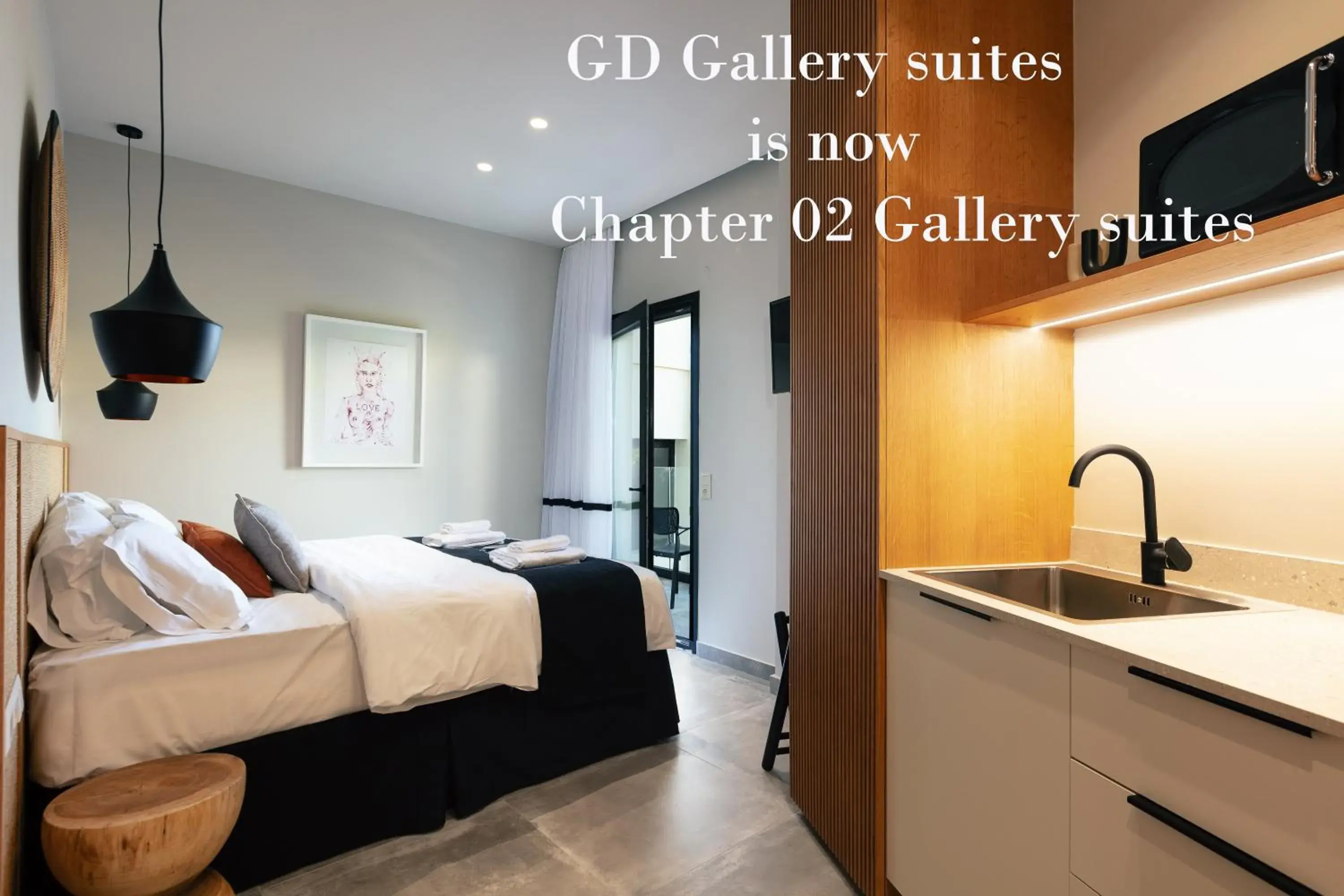 Bedroom, Bed in Chapter 02 Gallery Suites - ex GD Gallery Suites Bedroom, Bed in Chapter 02 Gallery Suites - ex GD Gallery Suites
