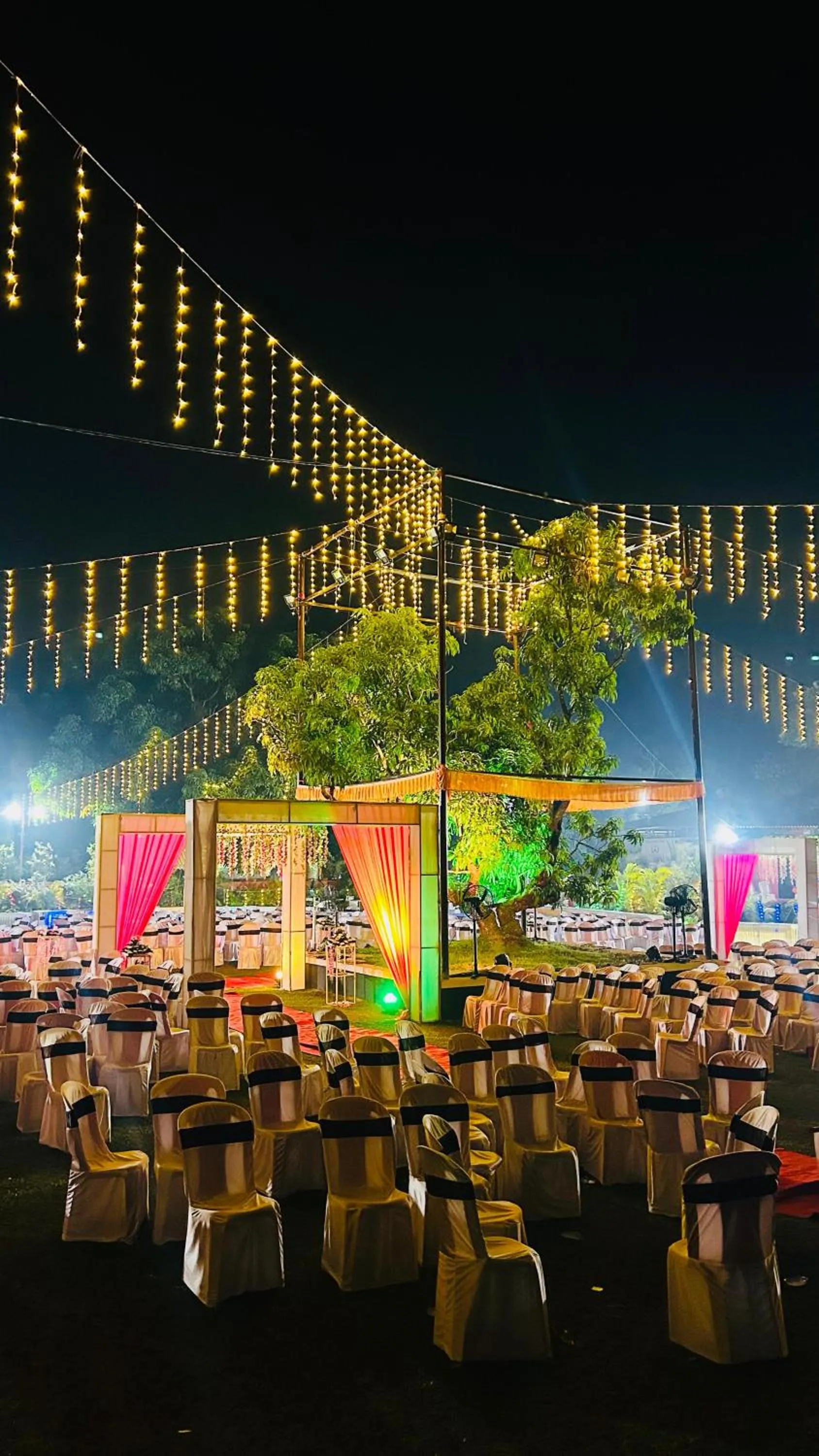 Night in Ashoka Lawns and Resort