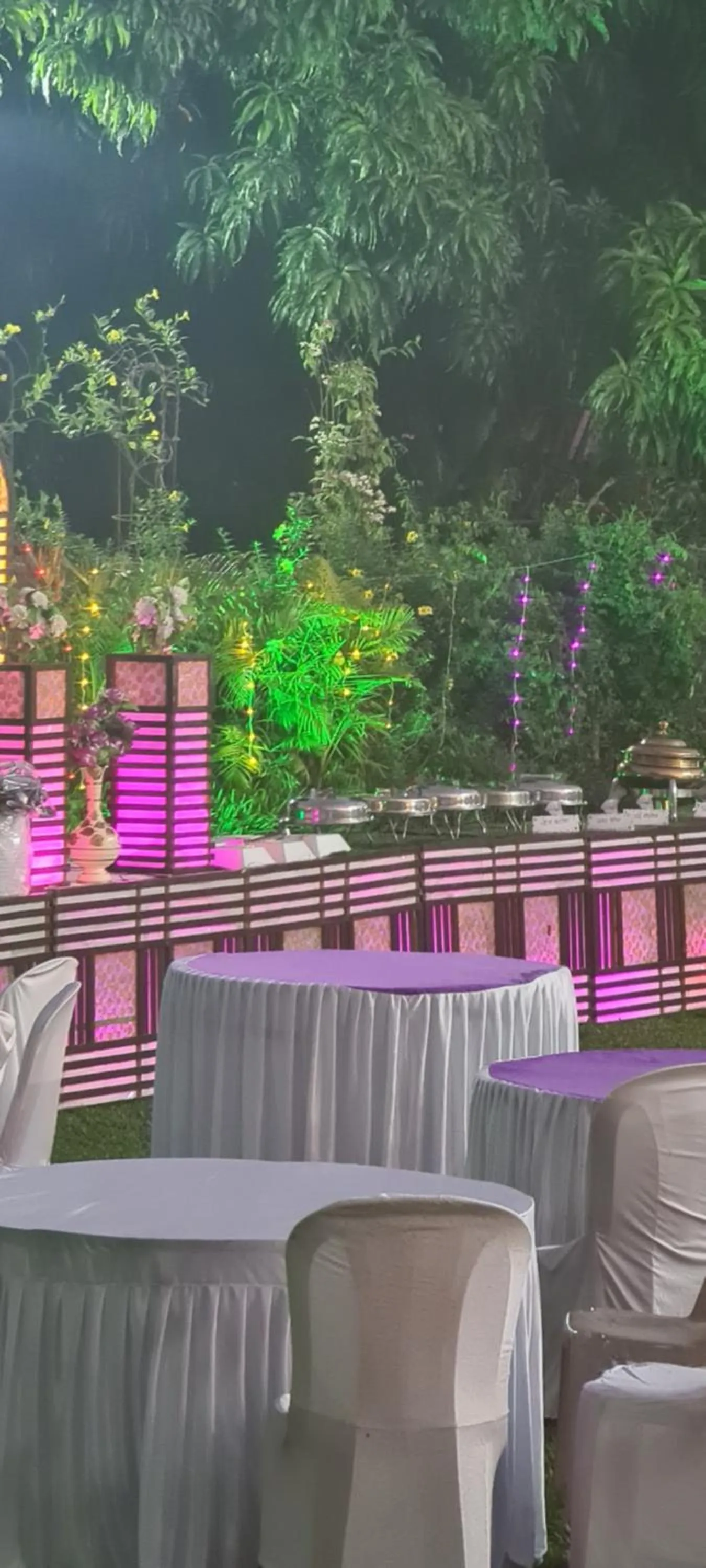 Breakfast in Ashoka Lawns and Resort