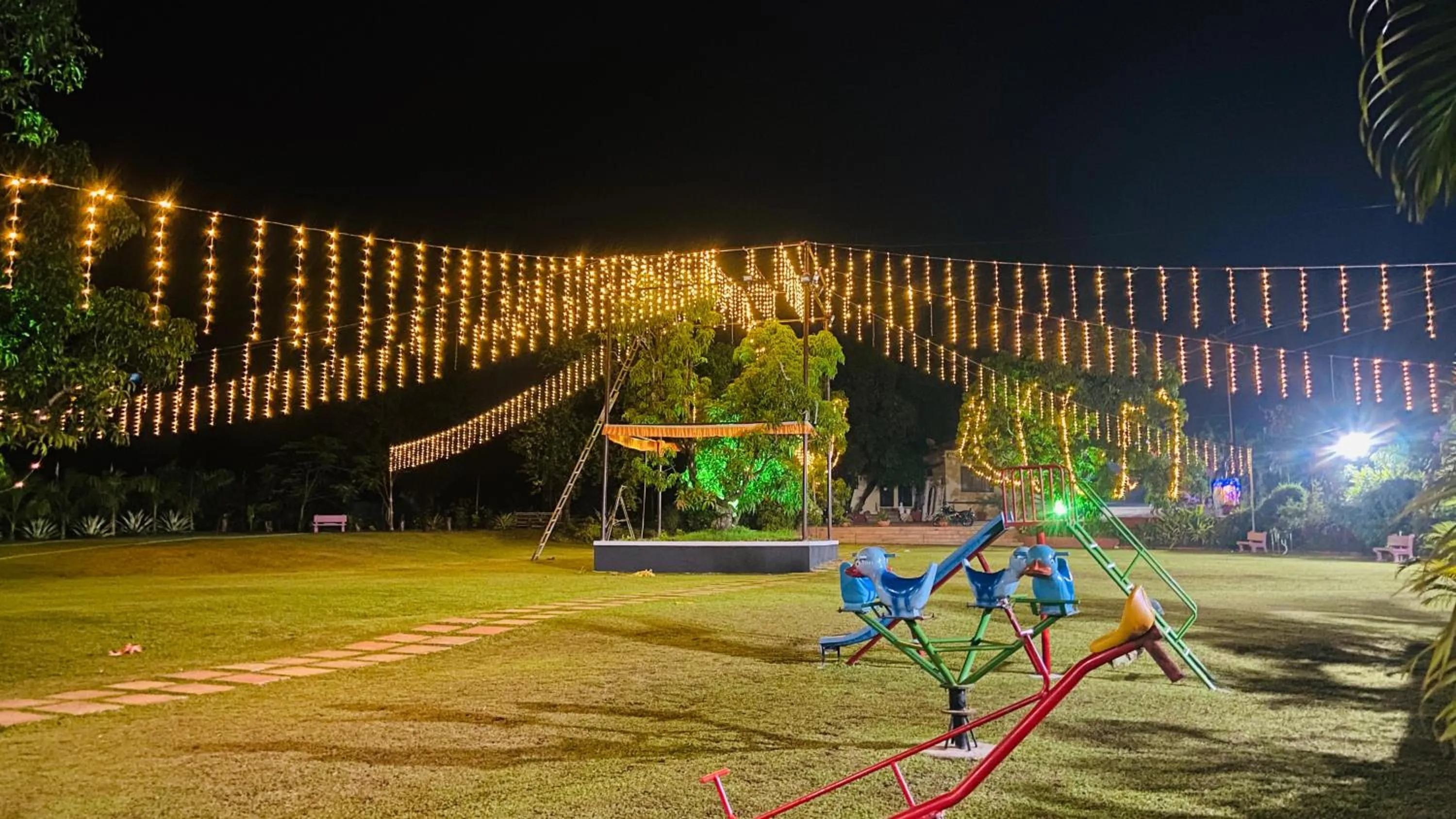 Night in Ashoka Lawns and Resort