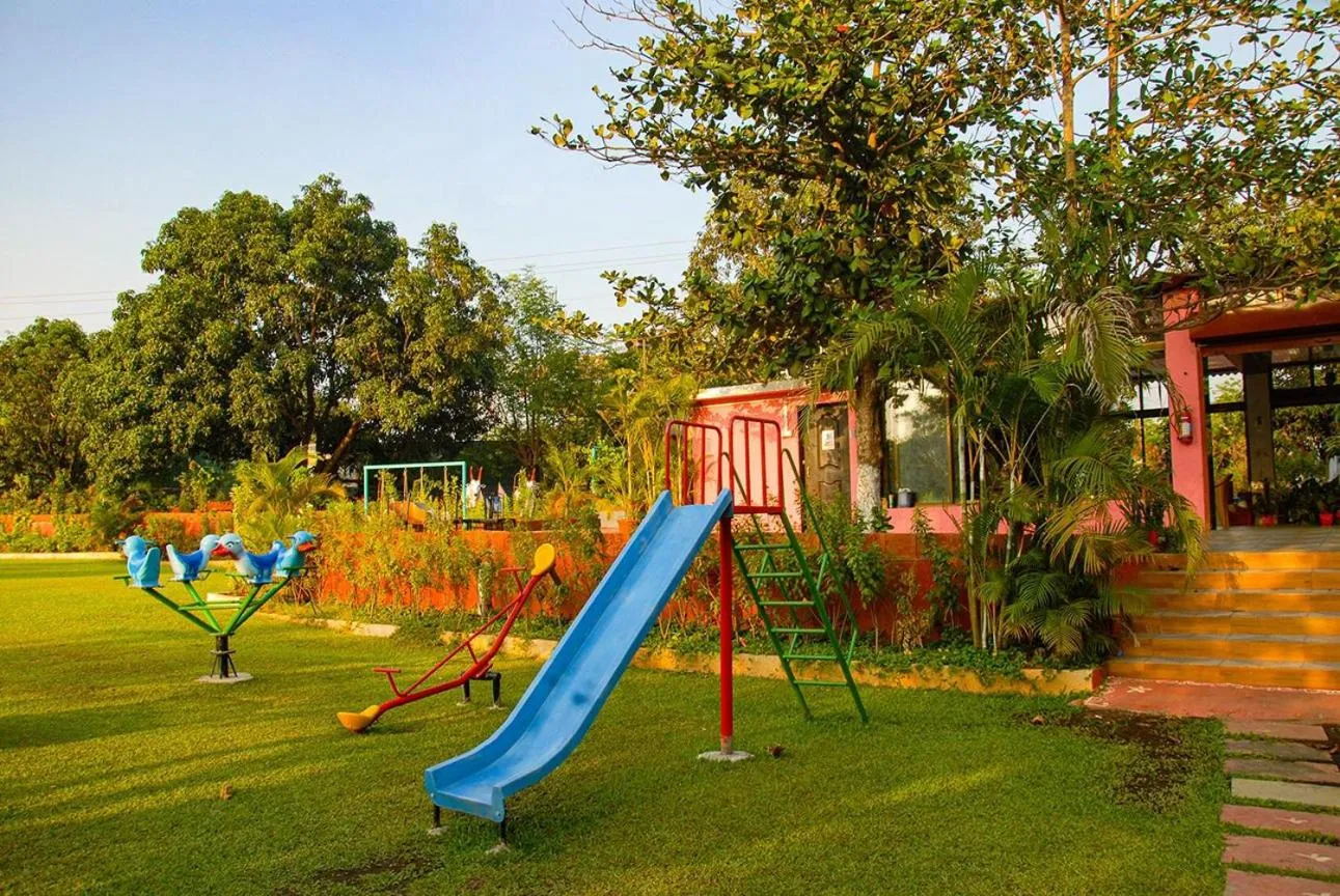 Children play ground in Ashoka Lawns and Resort