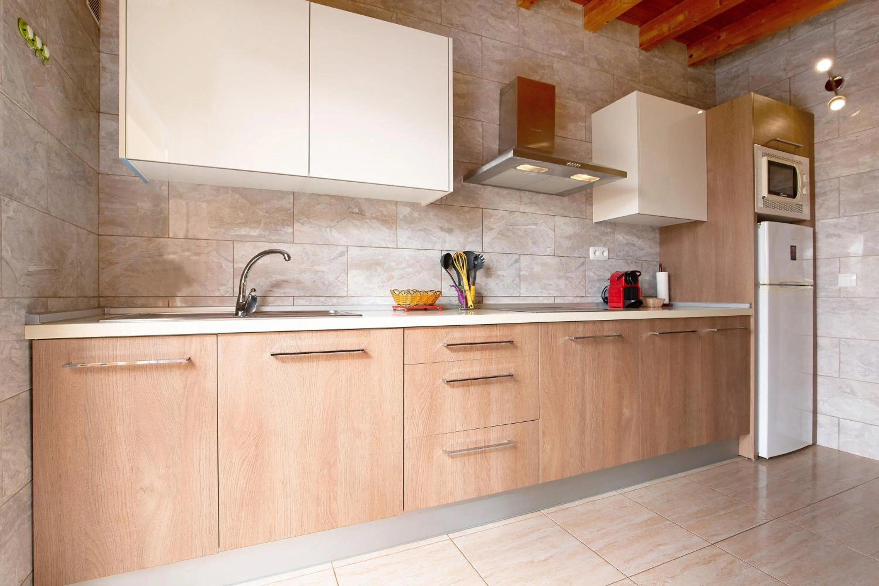 Kitchen or kitchenette in Casa Paco 1