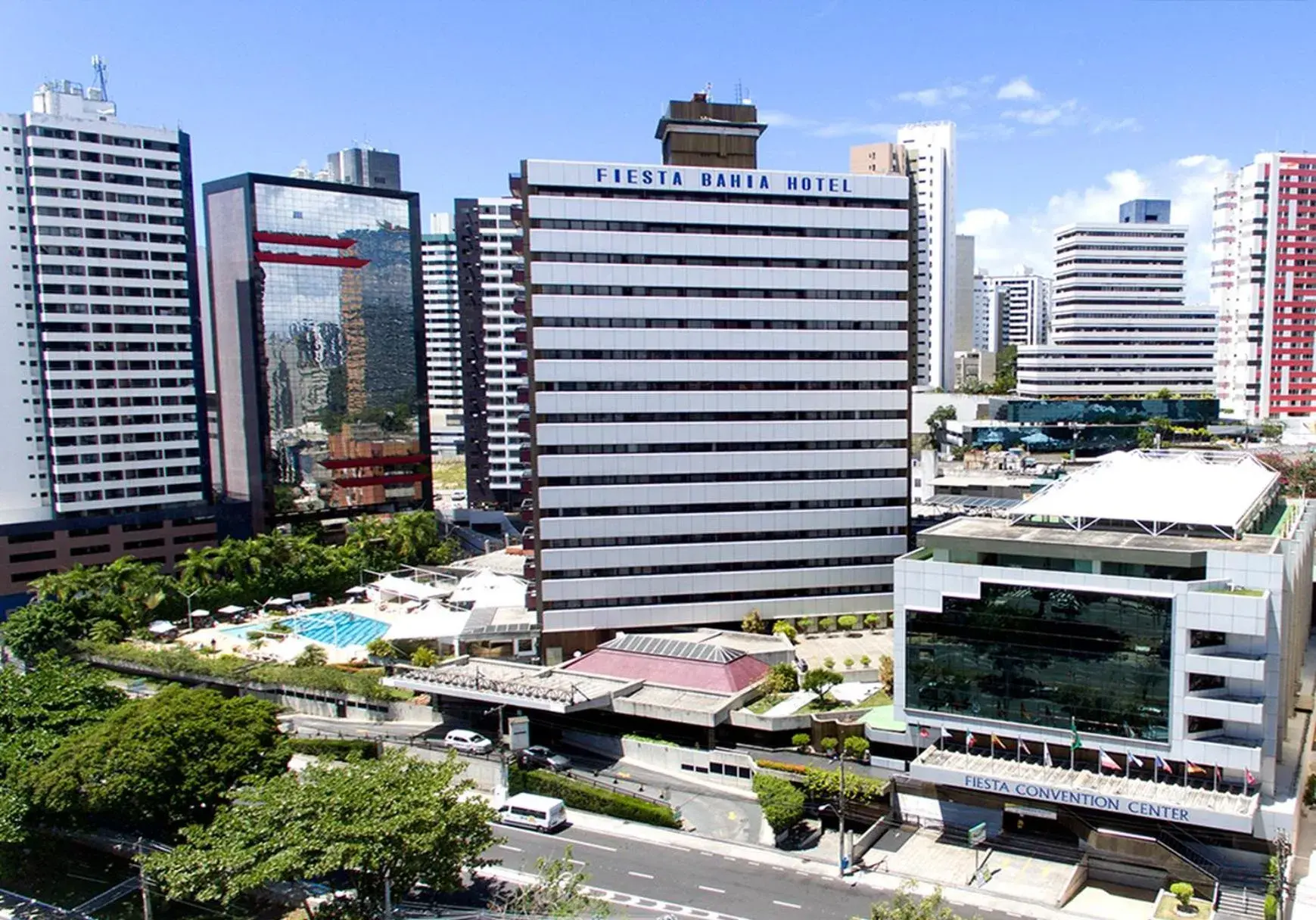 Facade/entrance in Fiesta Bahia Hotel Facade/entrance in Fiesta Bahia Hotel
