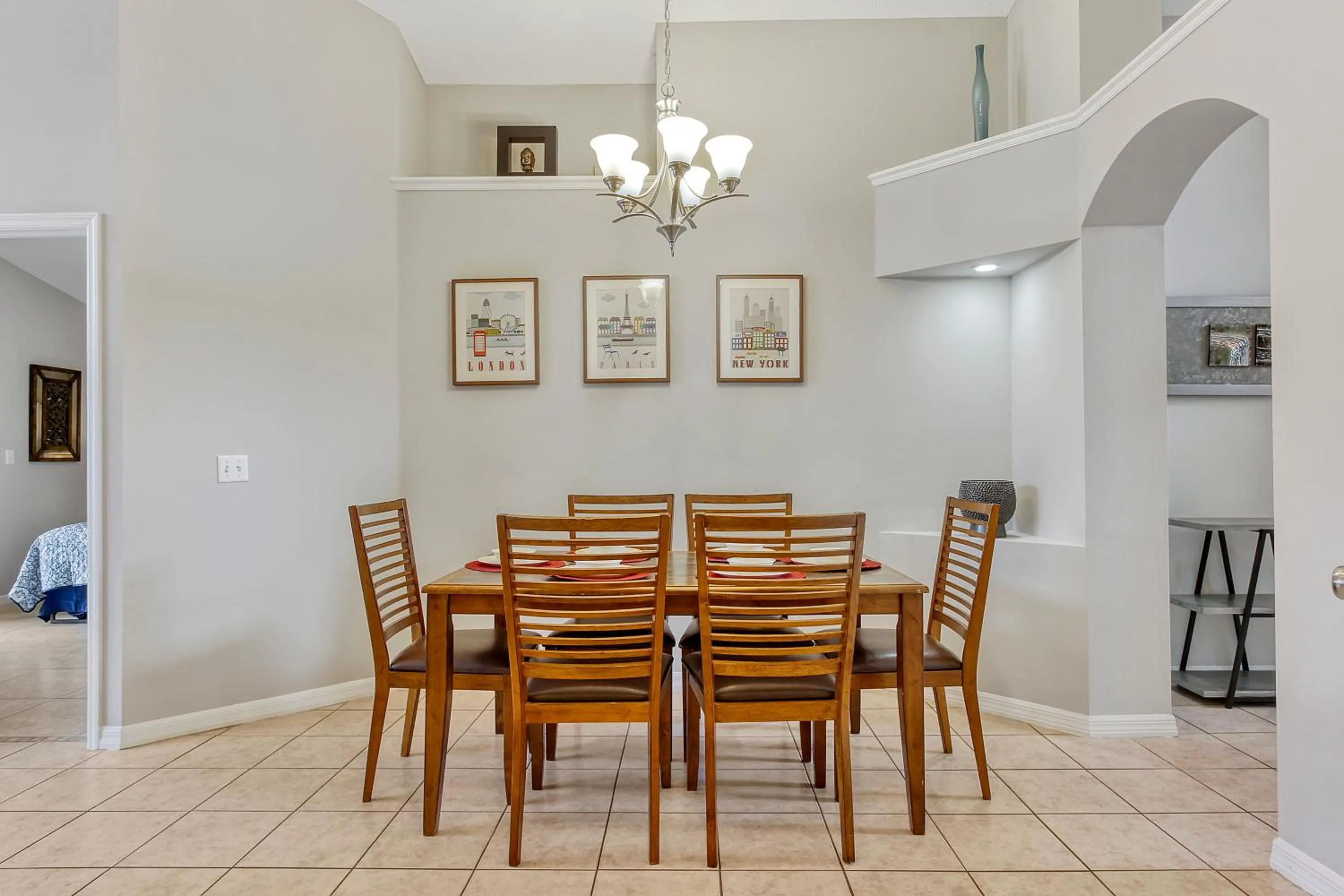 Dining area in Star Lake Oasis - 4 bed family pool home