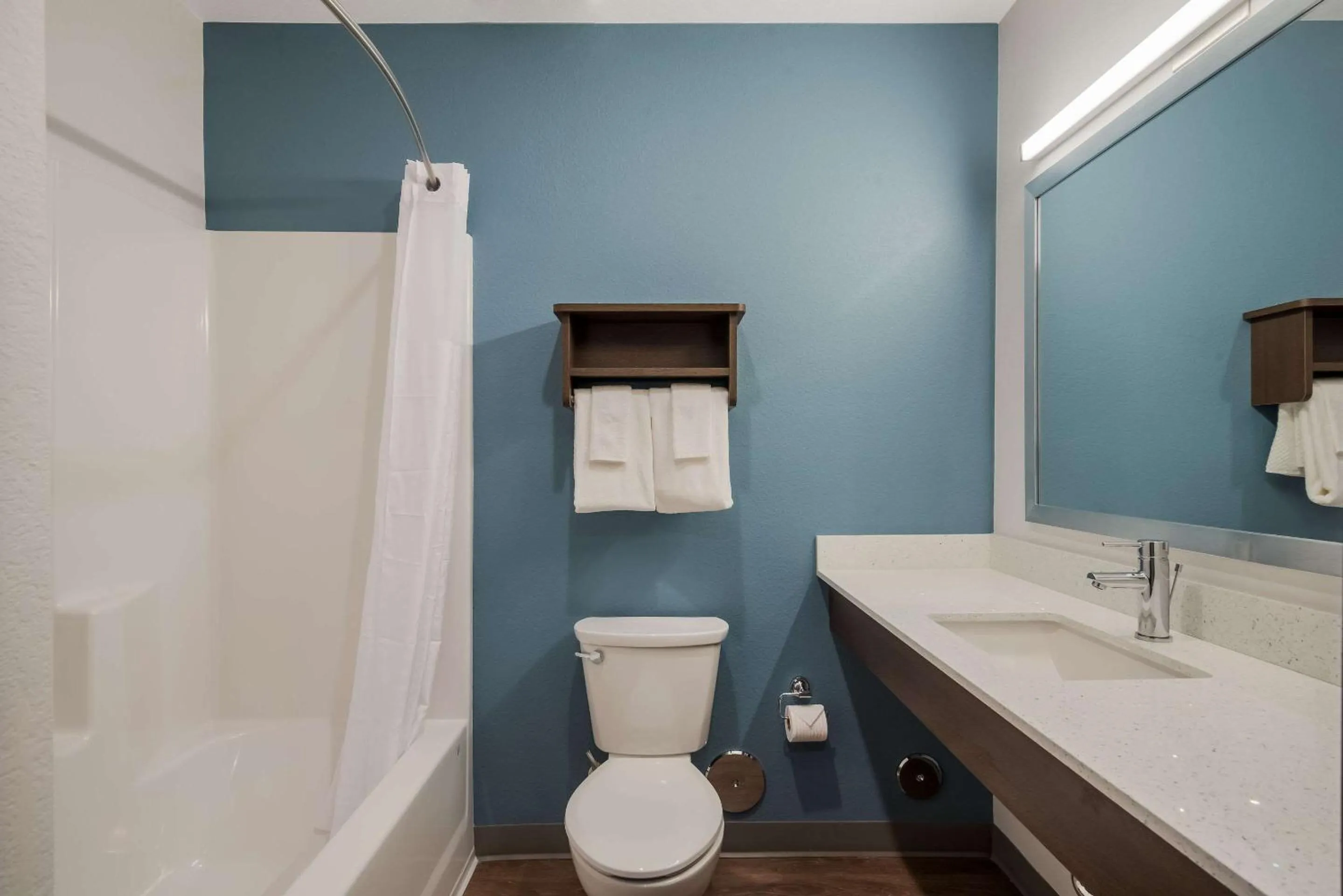 Toilet in WoodSpring Suites Bellflower - Los Angeles