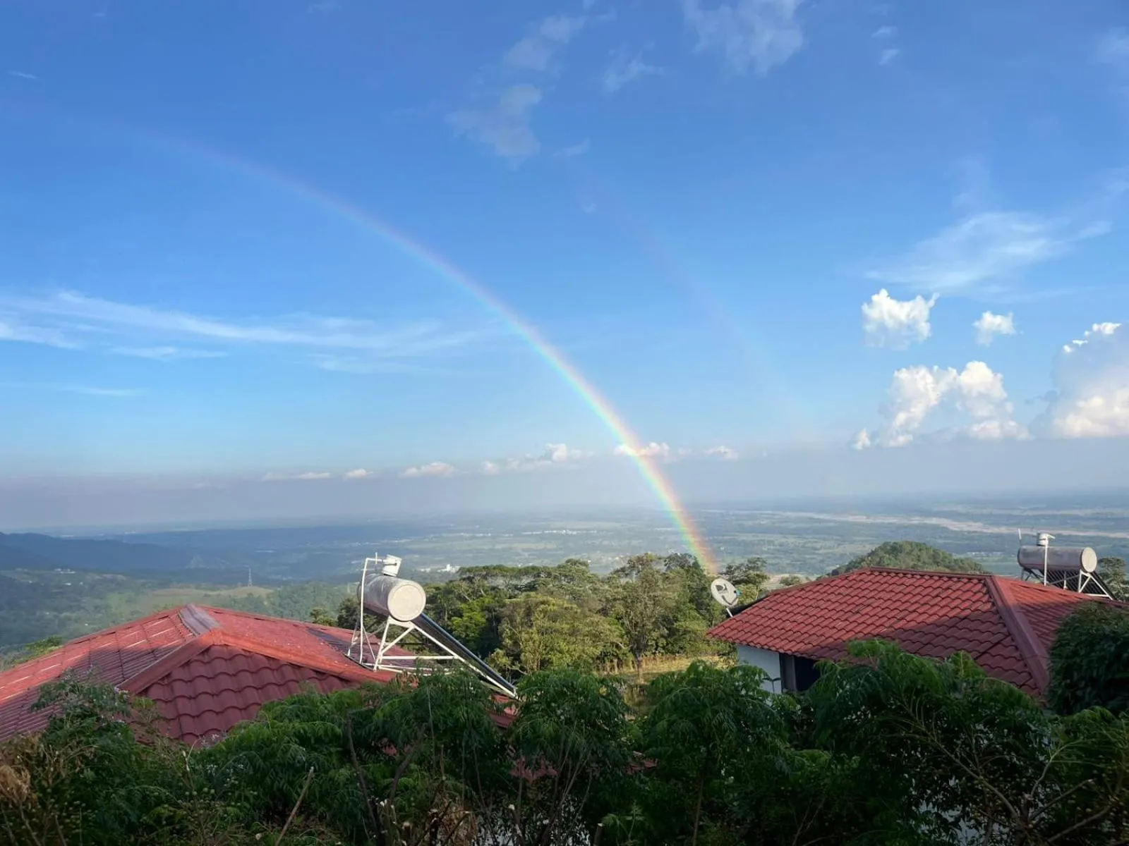 Natural landscape in Mirador El paraiso glamping