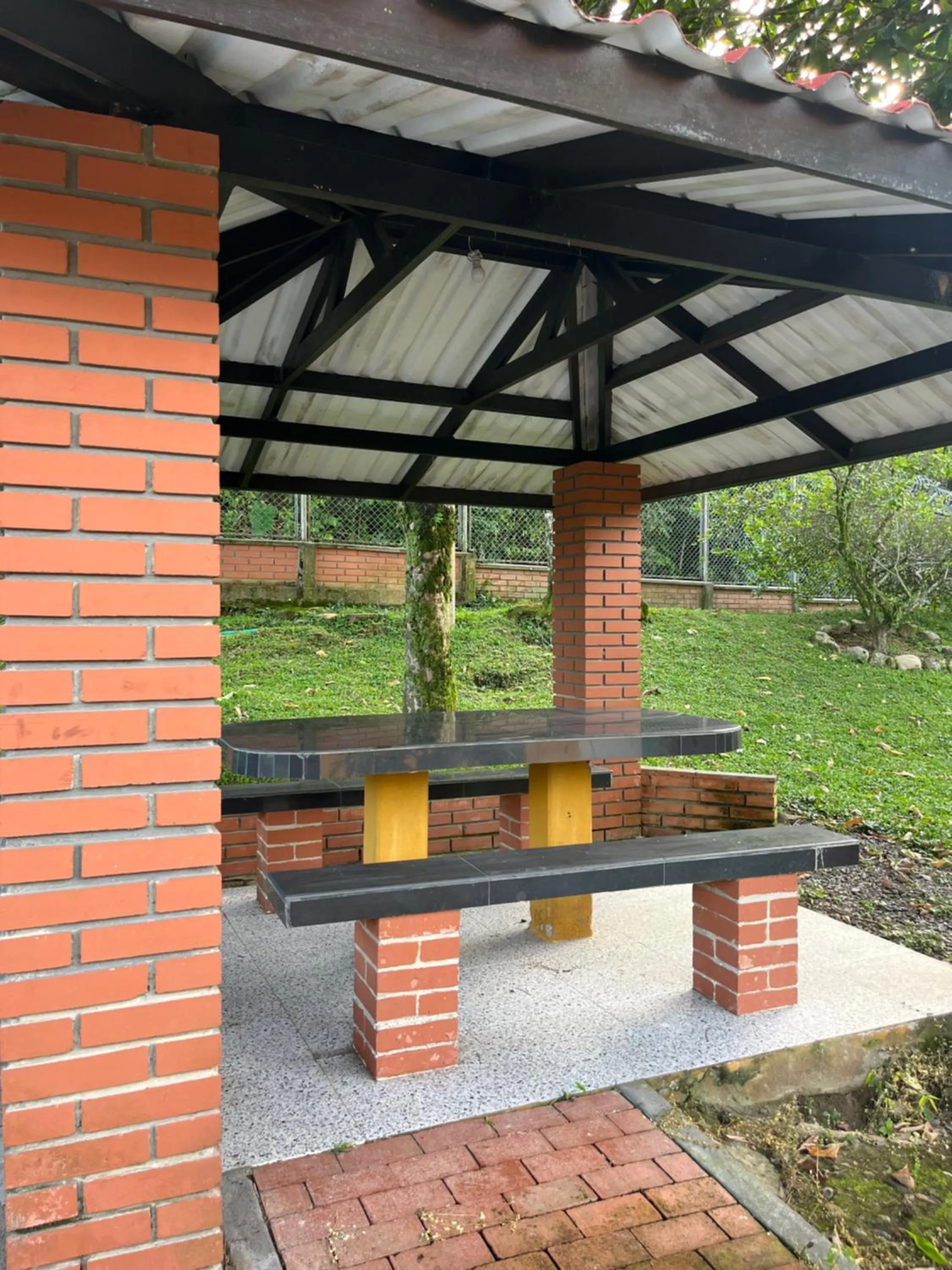 Patio in Mirador El paraiso glamping