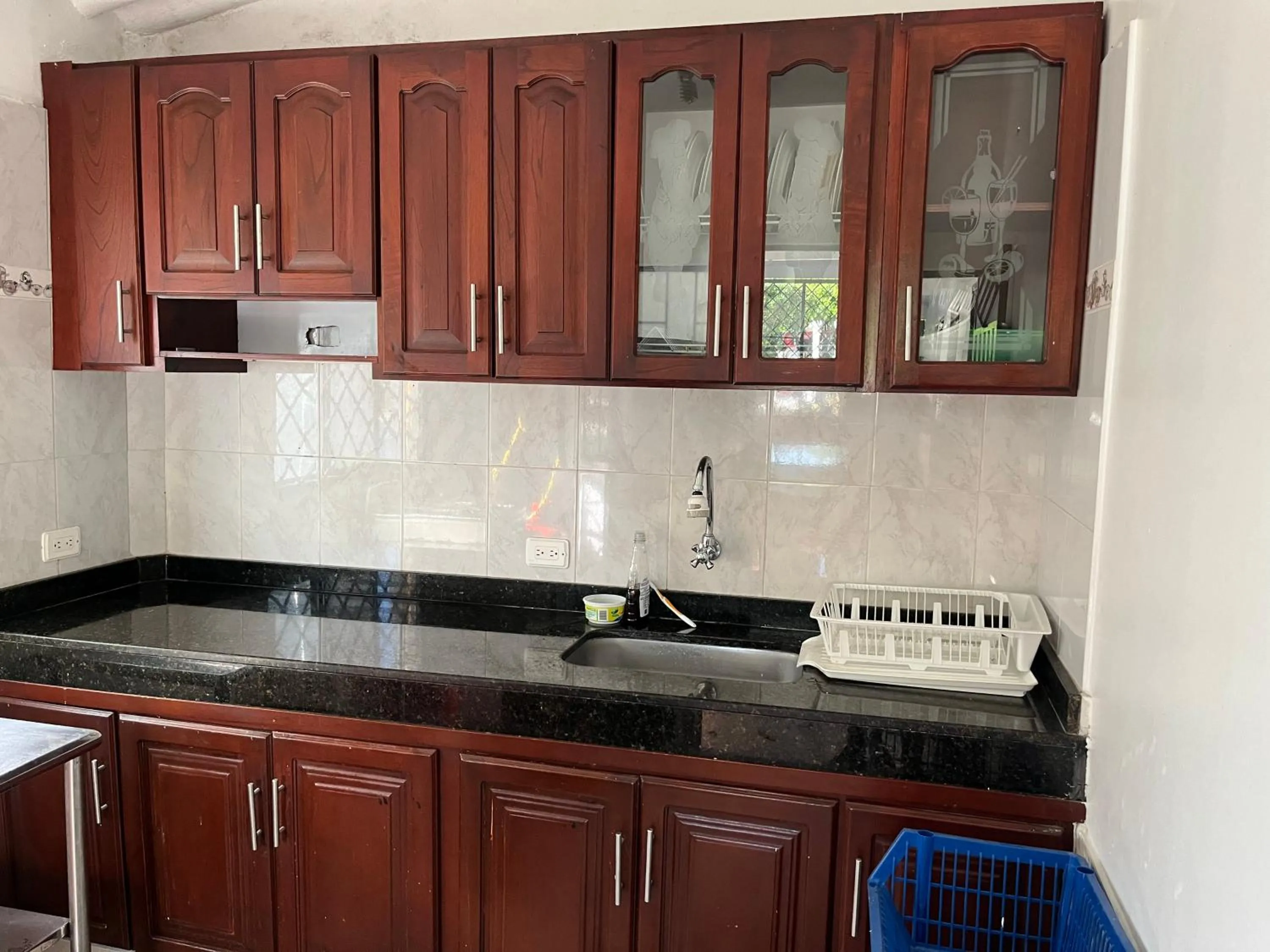 Kitchen or kitchenette in Mirador El paraiso glamping