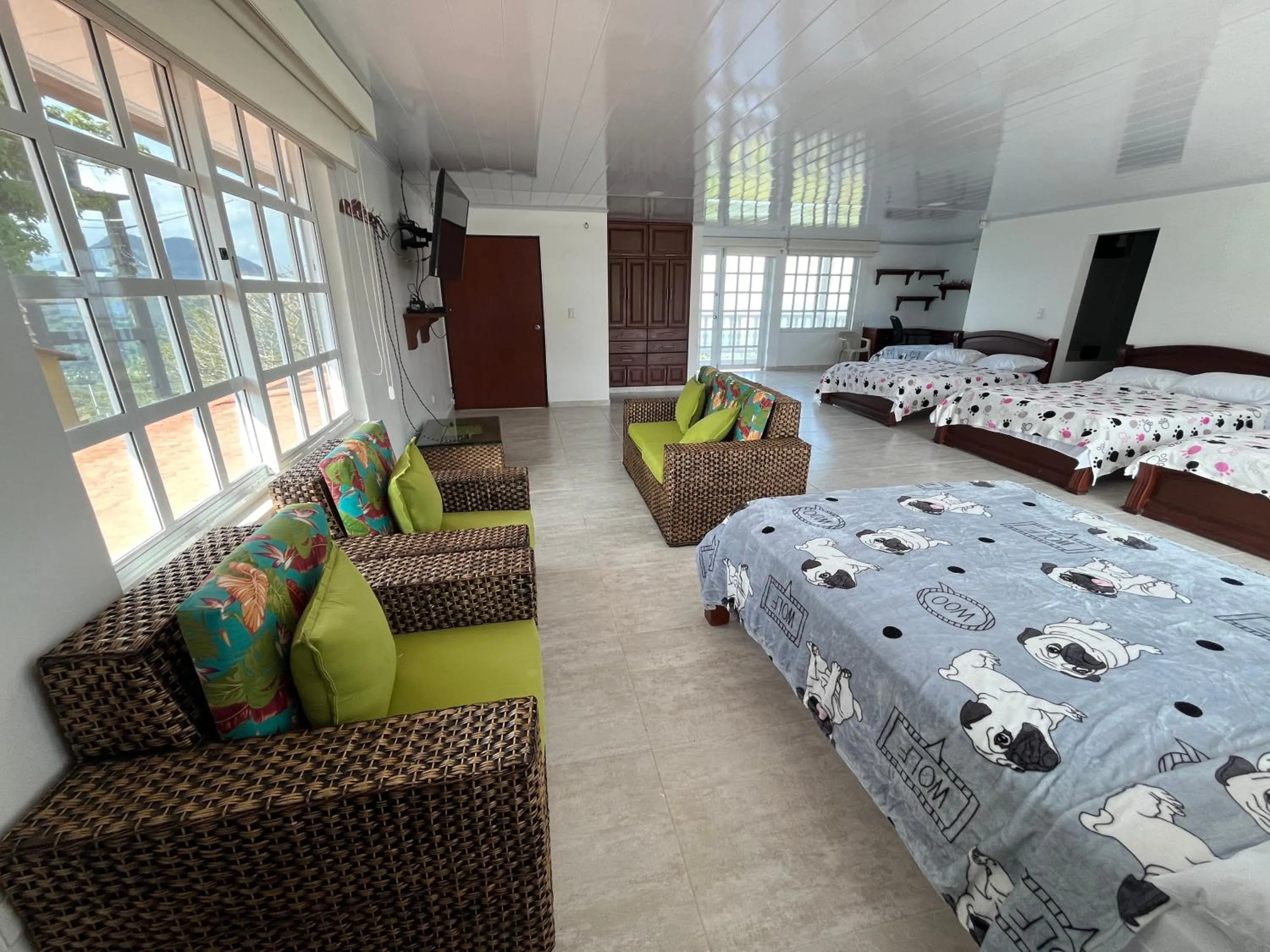 Bedroom, Bed in Mirador El paraiso glamping
