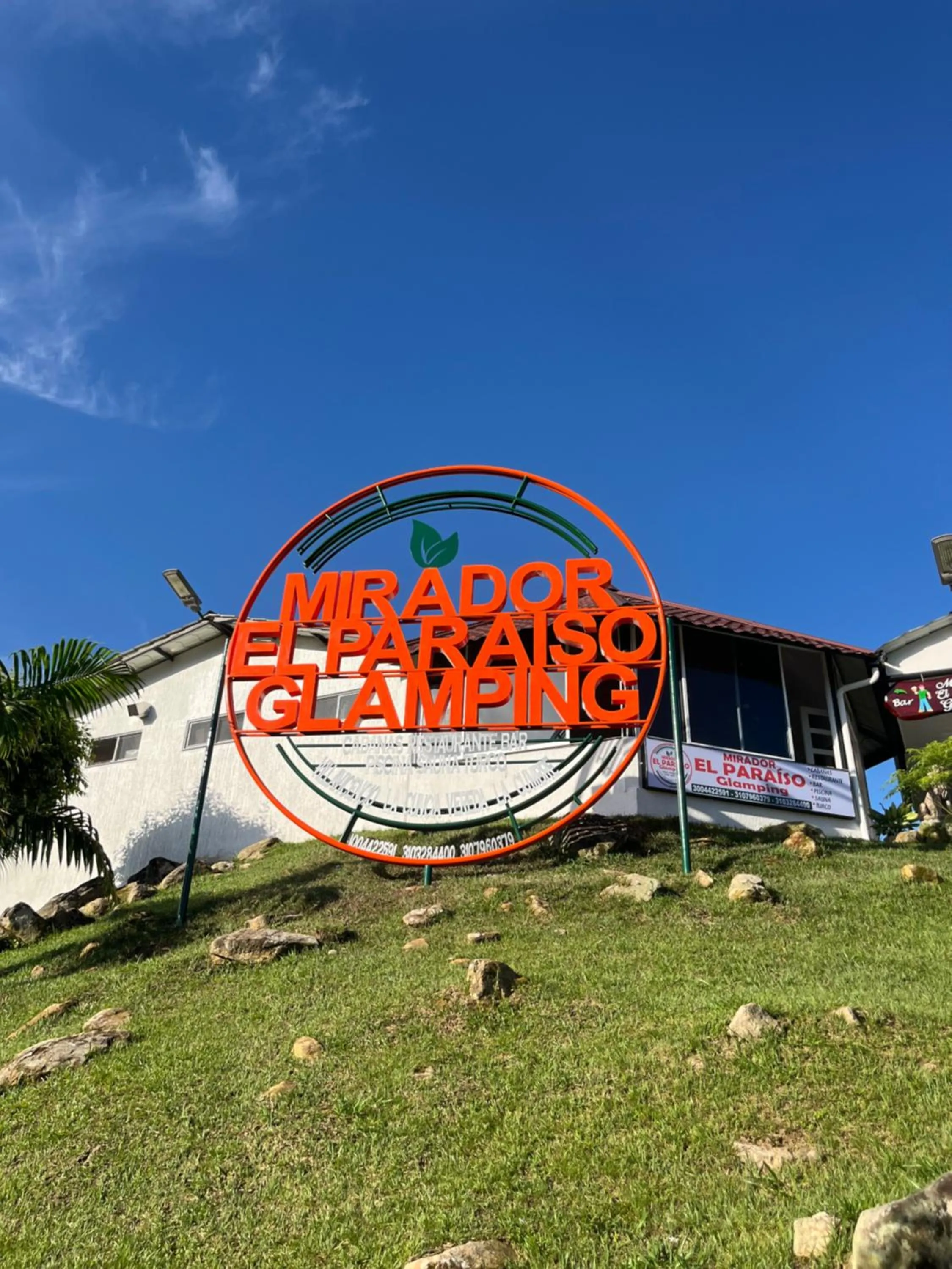 Logo/Certificate/Sign in Mirador El paraiso glamping