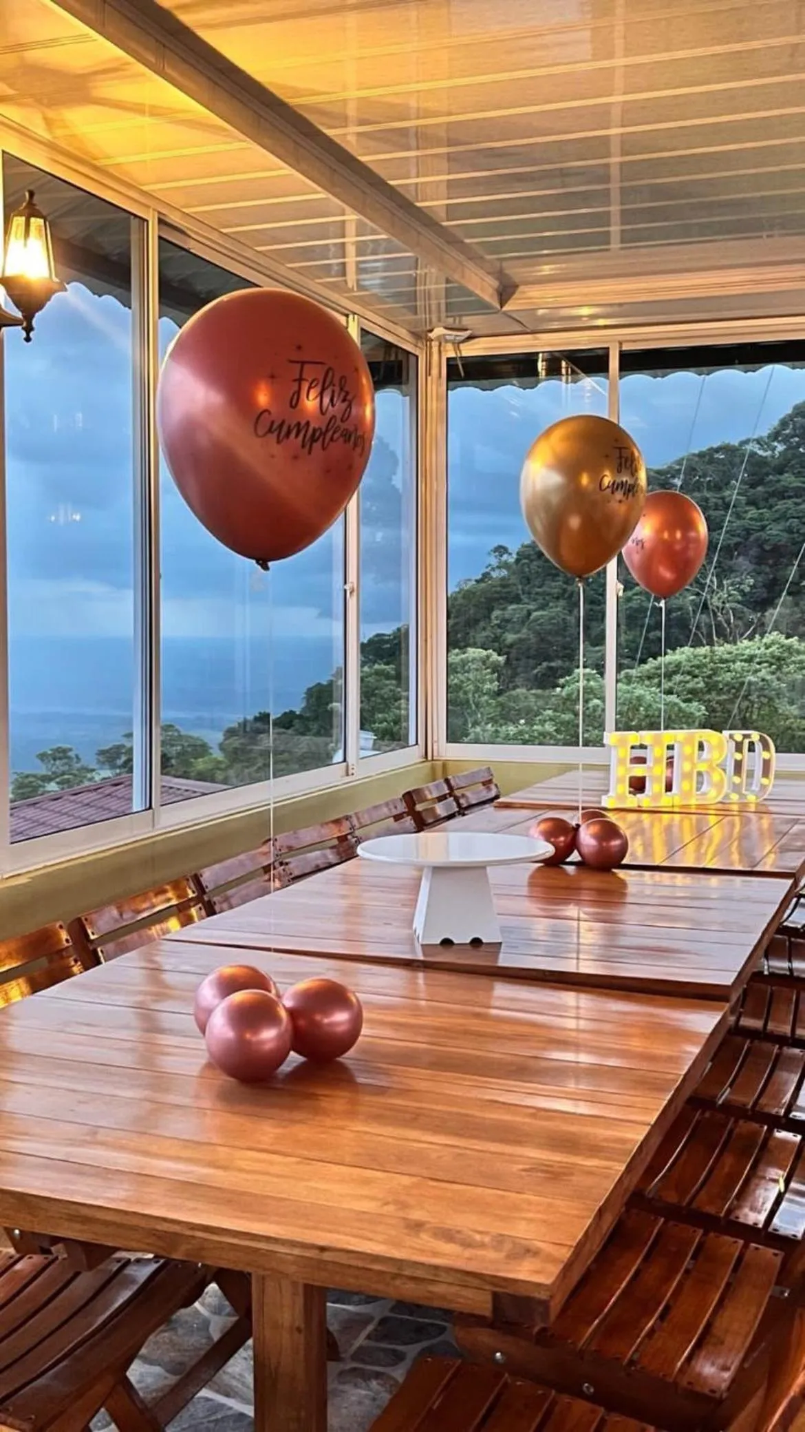 Food and drinks in Mirador El paraiso glamping