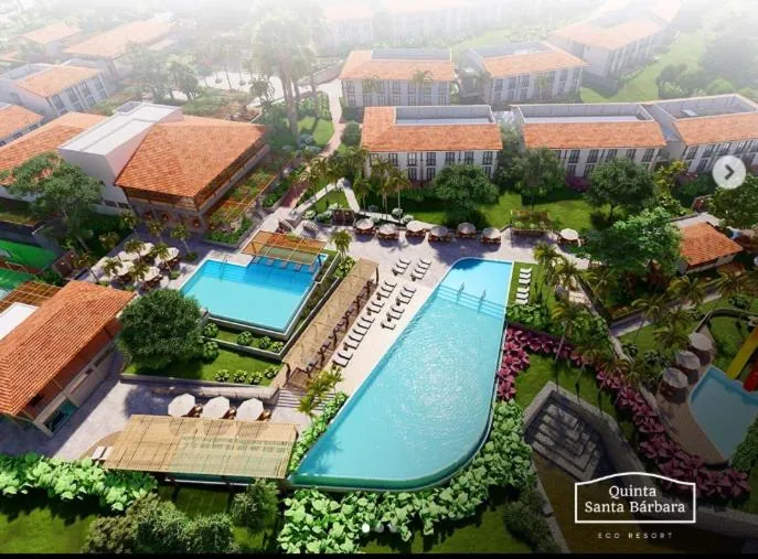 Swimming pool in Quinta Santa Bárbara Eco Resort