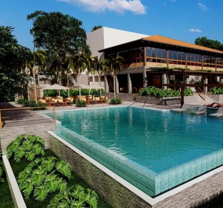 Swimming pool in Quinta Santa Bárbara Eco Resort