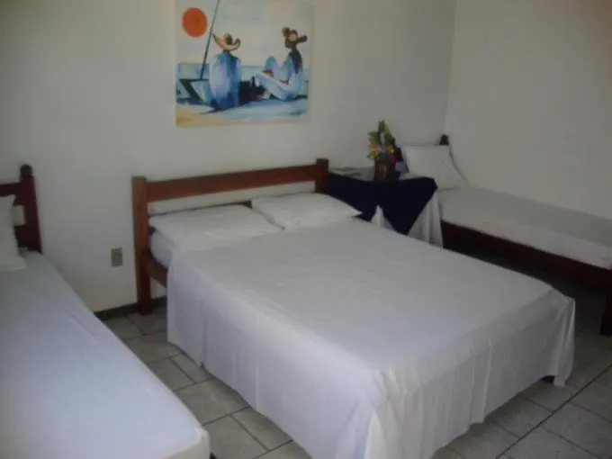 Bed in Hotel Pousada Terras do Sem Fim