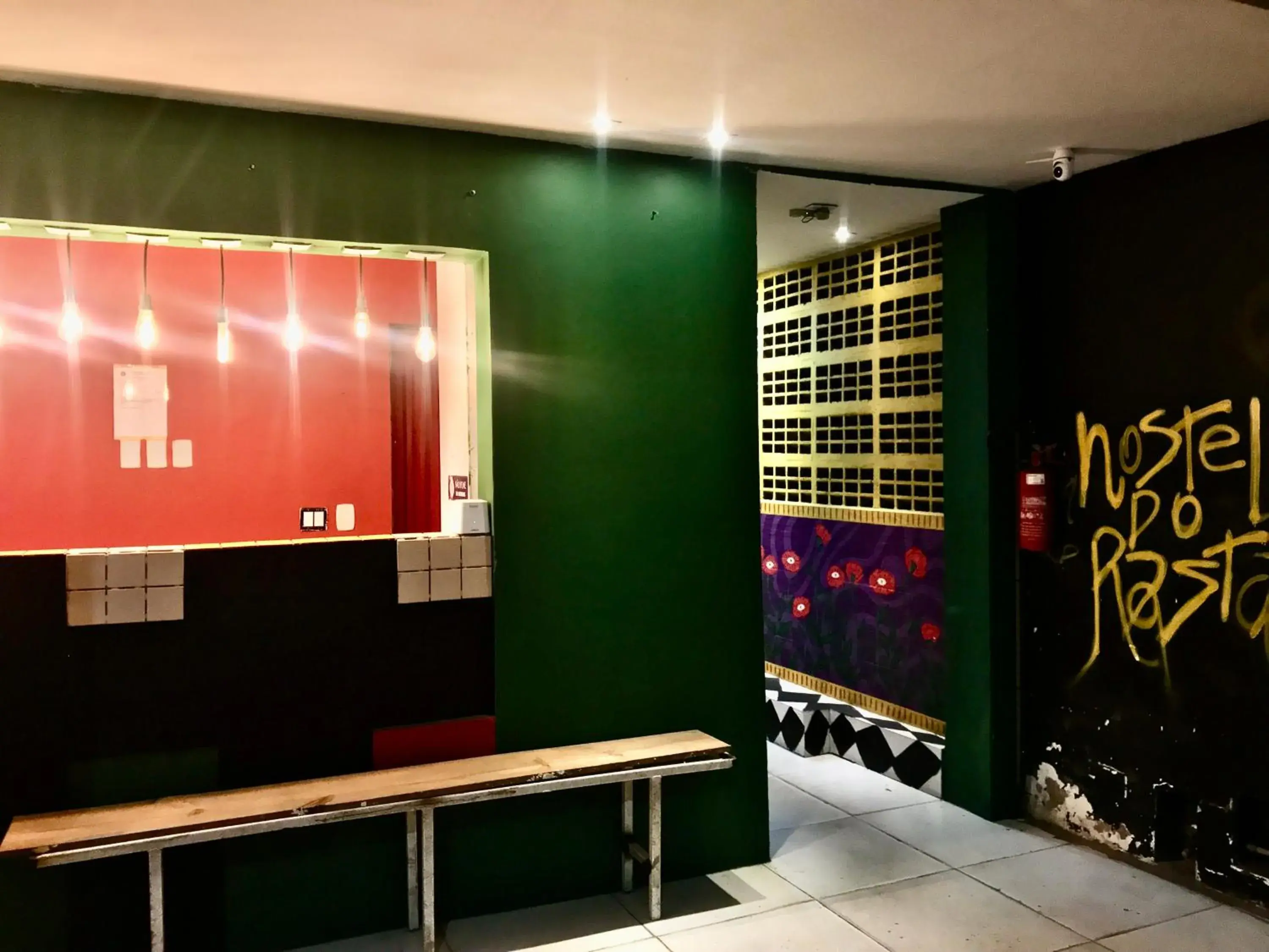 Lobby or reception in Hostel do Rasta Lobby or reception in Hostel do Rasta