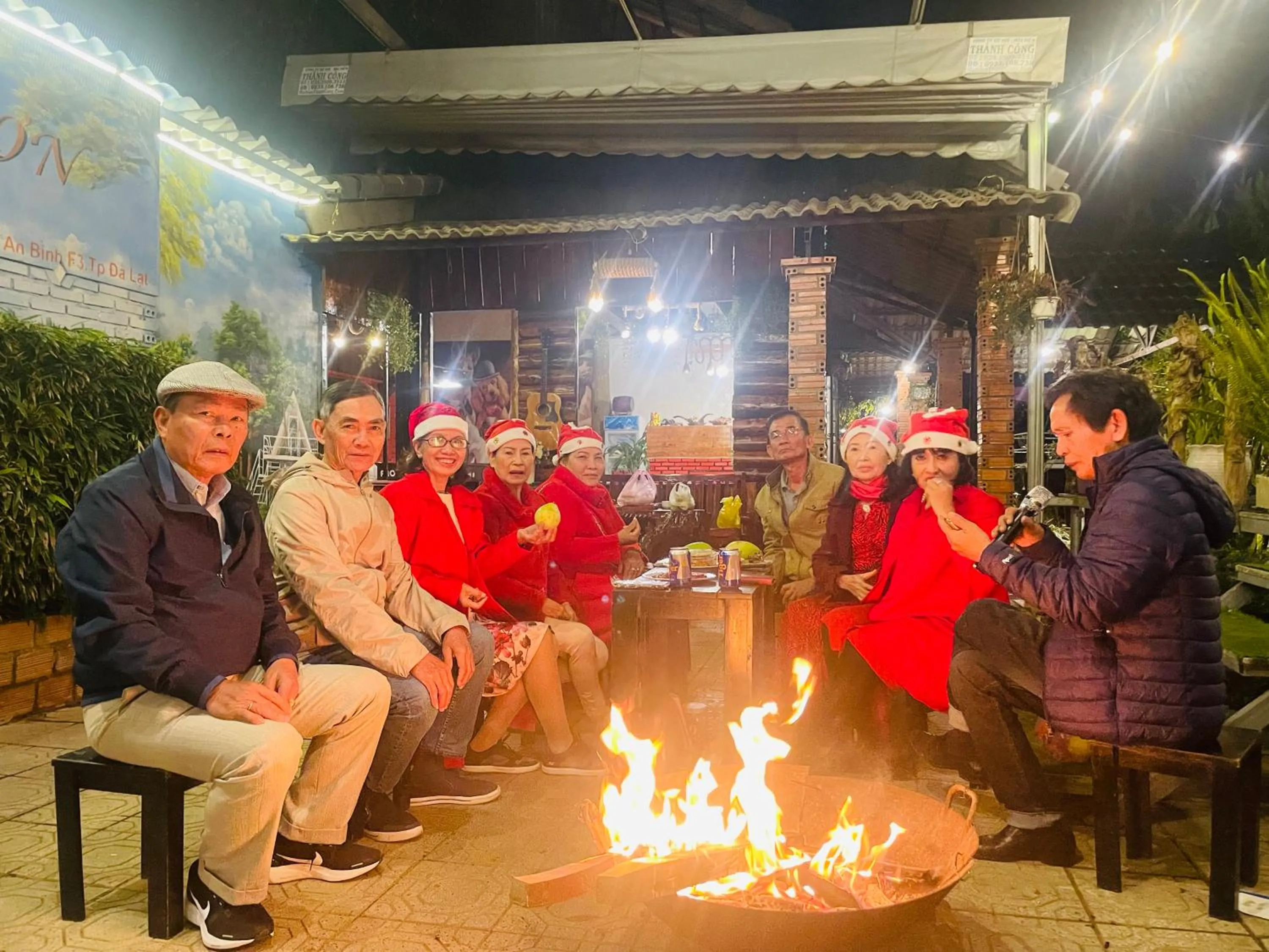 Night in Hoa Son Village Da Lat