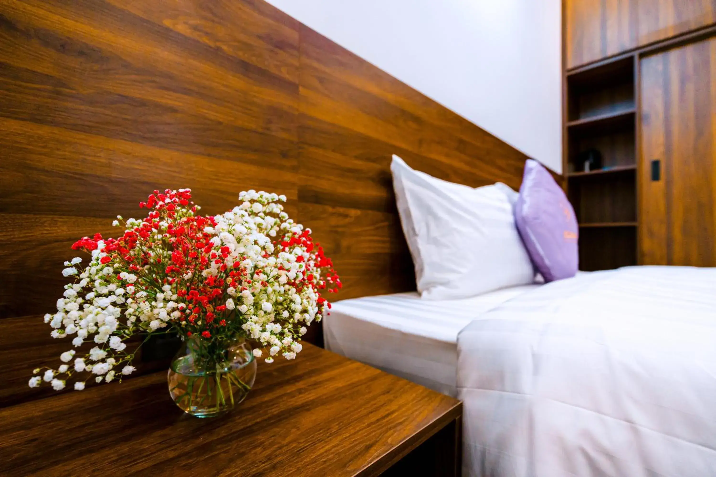 Bed in Hue Golden Inn Hotel Bed in Hue Golden Inn Hotel