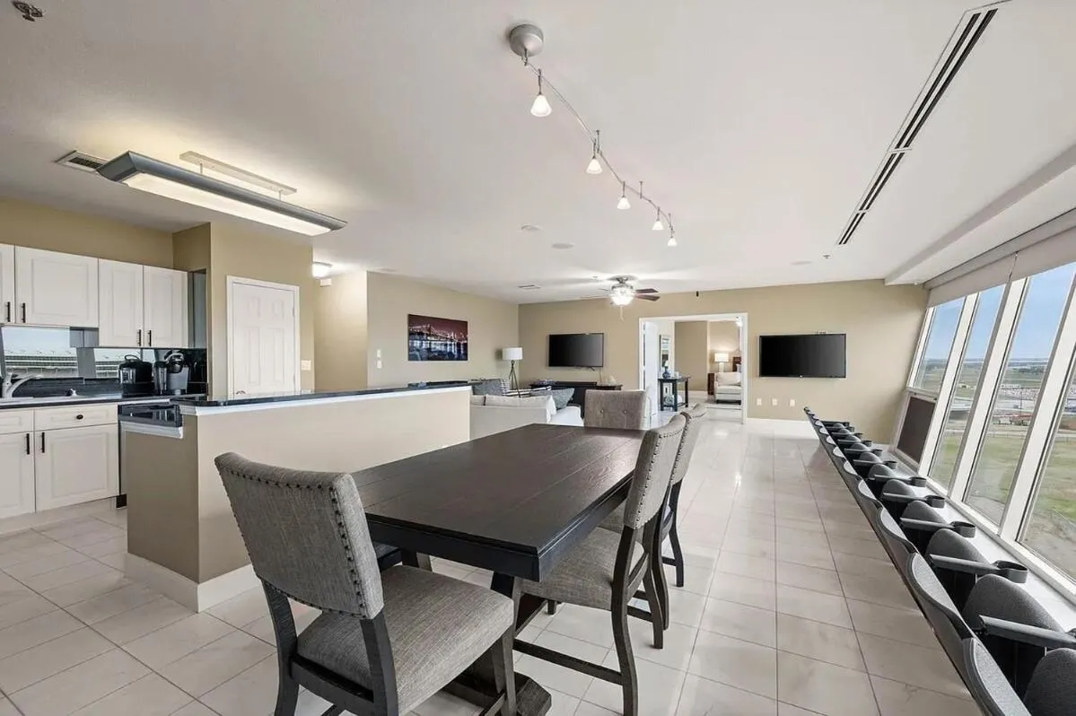 Dining area in 3/3 Condo on Texas Motor Speedway