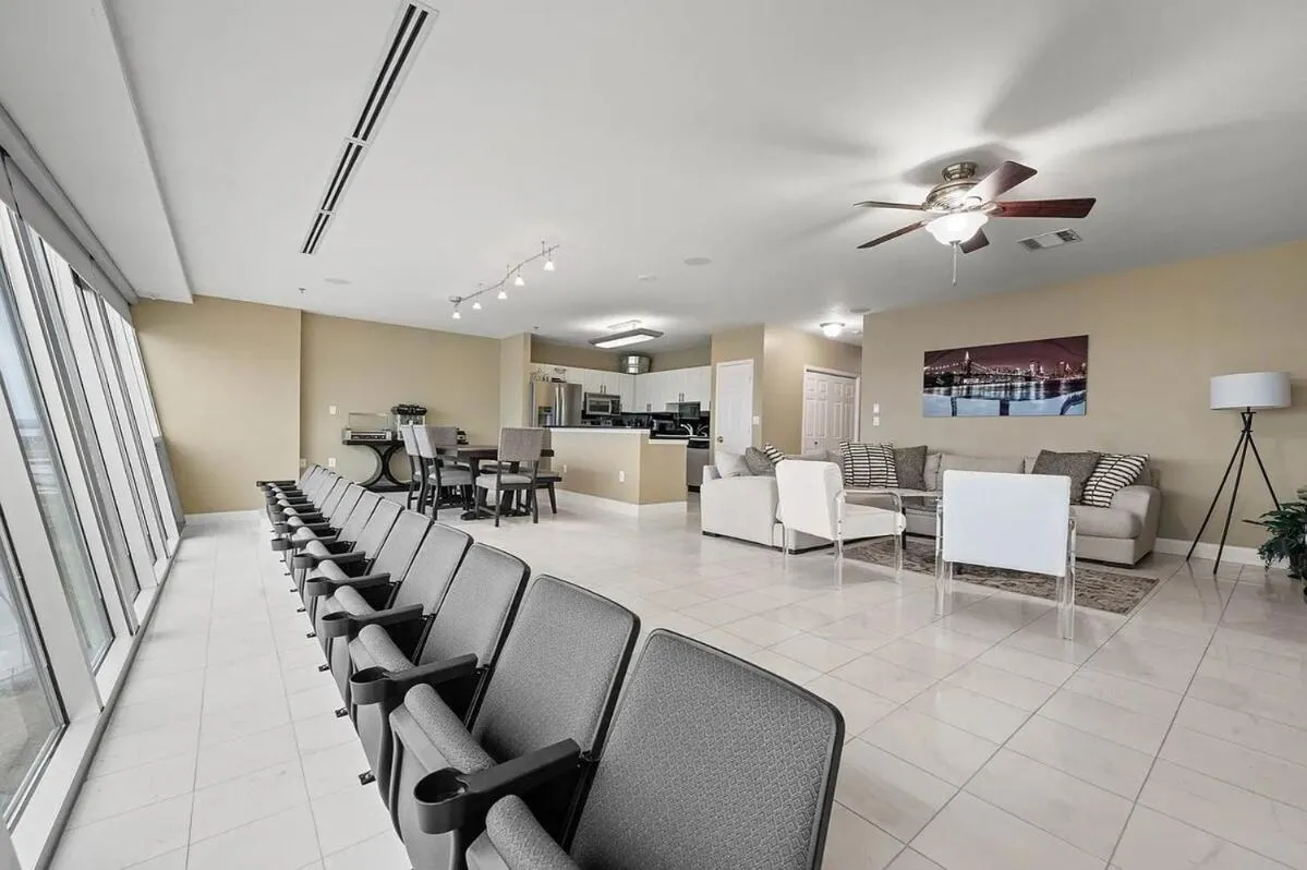 Living room in 3/3 Condo on Texas Motor Speedway