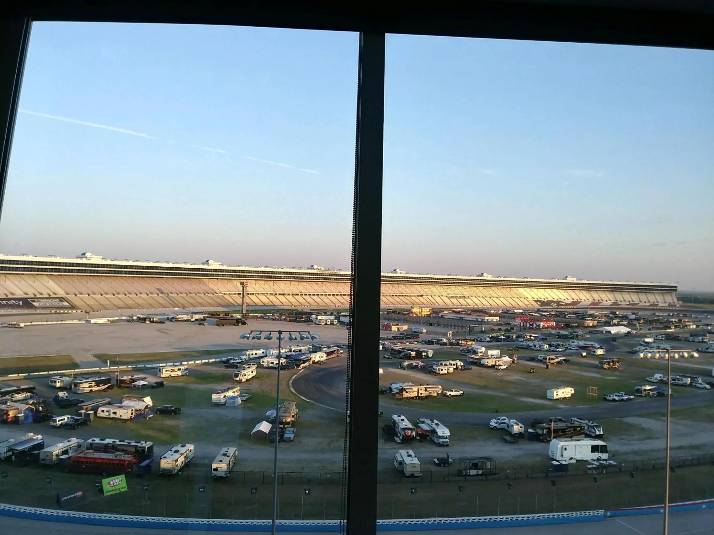 View (from property/room) in 3/3 Condo on Texas Motor Speedway