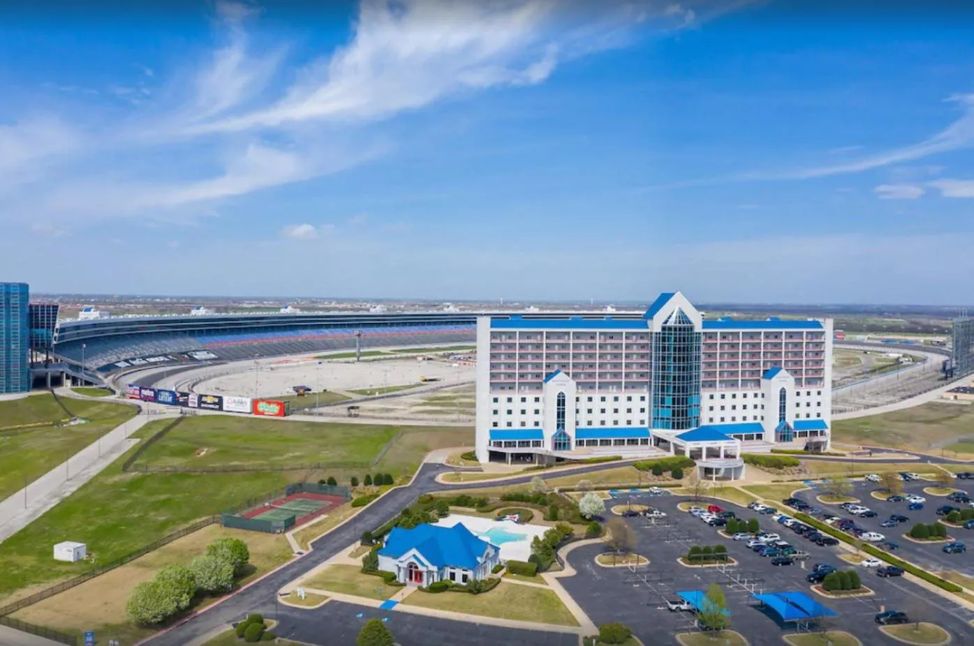 Natural landscape in 3/3 Condo on Texas Motor Speedway
